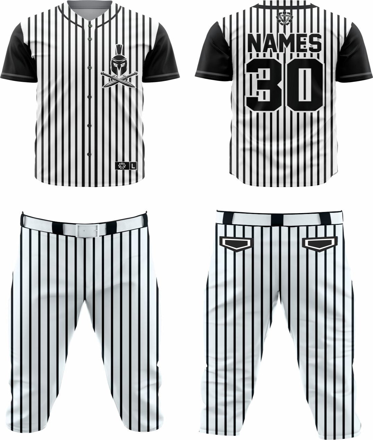 Baseball Team Uniform 35 – Custom & Breathable Performance Wear - Team Concept Sports