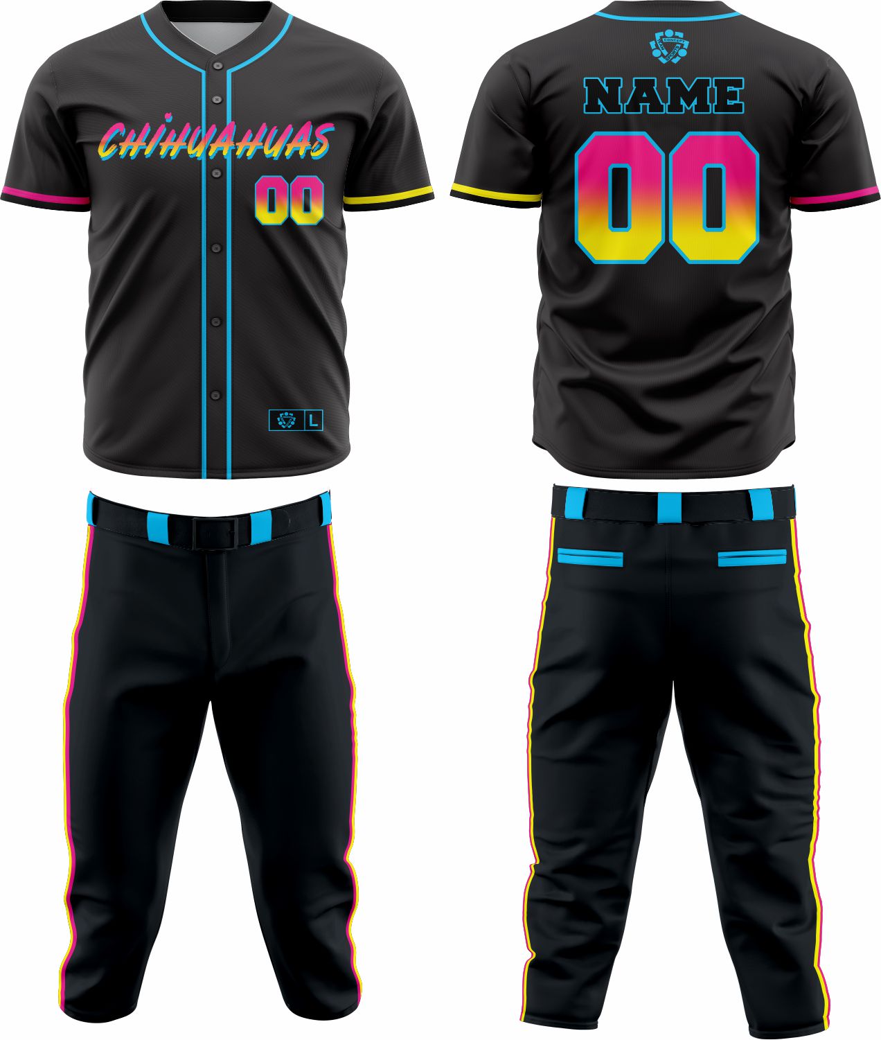 Baseball Team Uniform 36 – Custom & Breathable Performance Wear - Team Concept Sports