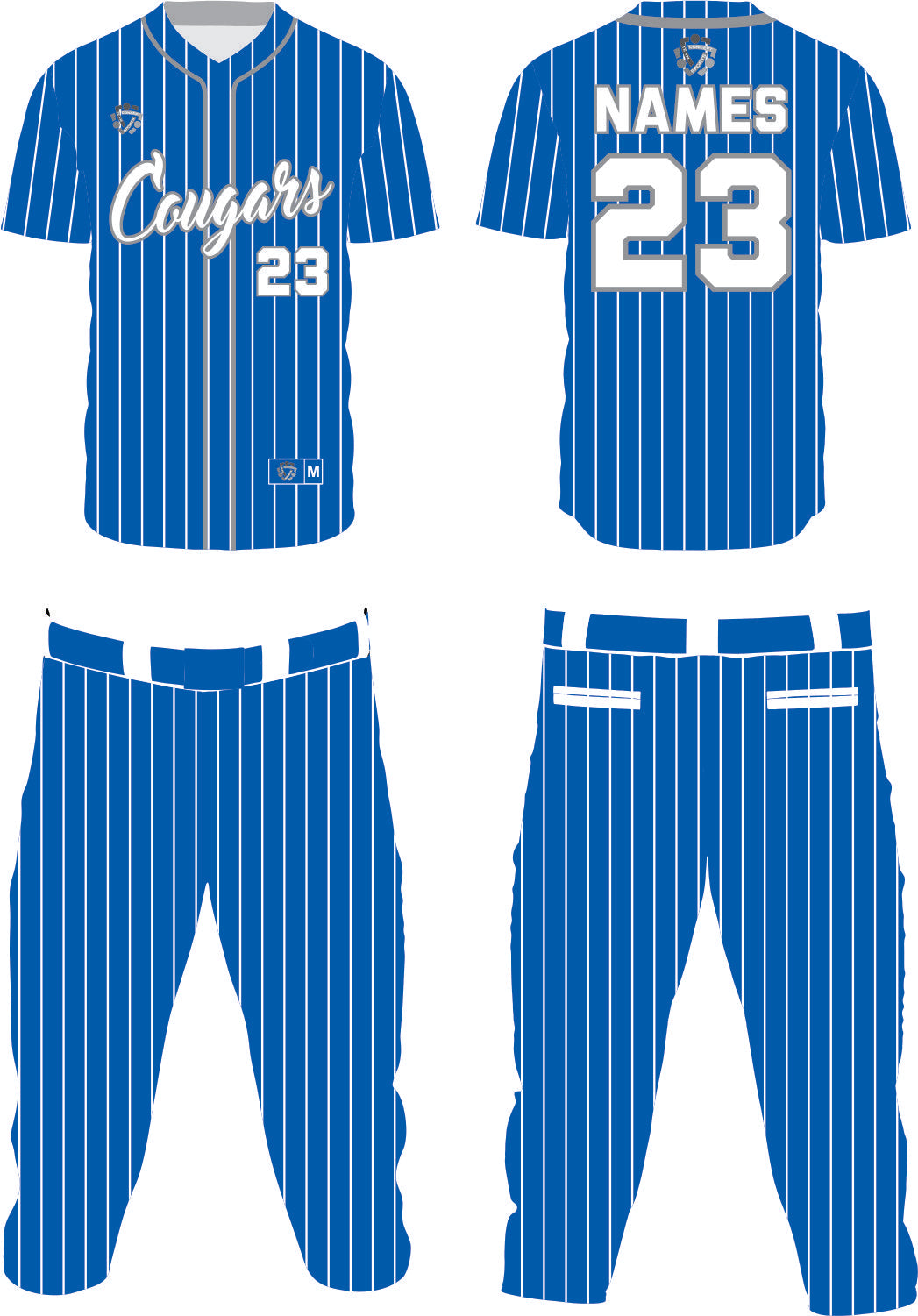 Baseball Team Uniform 38 – Custom & Breathable Performance Wear - Team Concept Sports