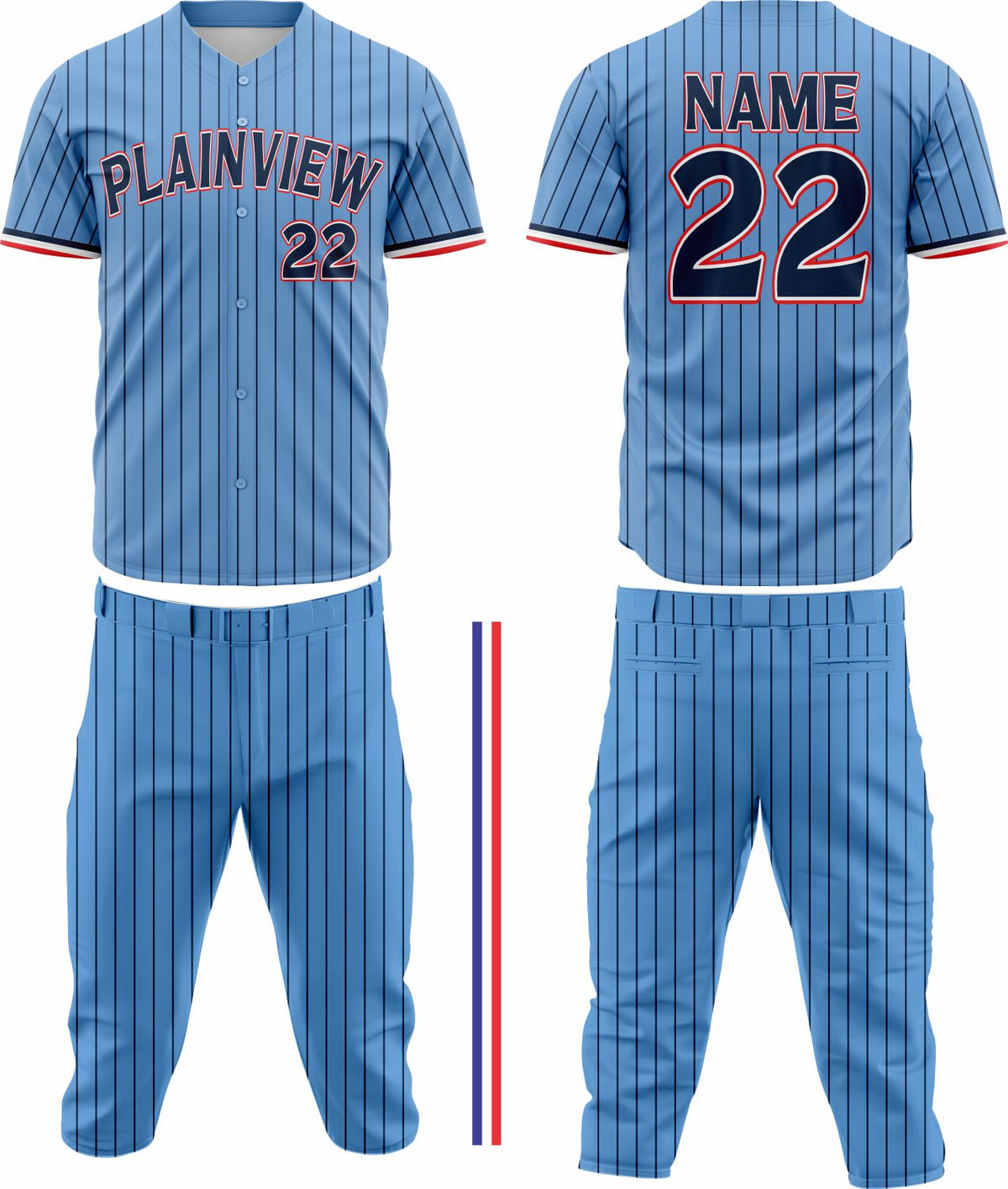 Baseball Team Uniform 38 – Custom & Breathable Performance Wear - Team Concept Sports