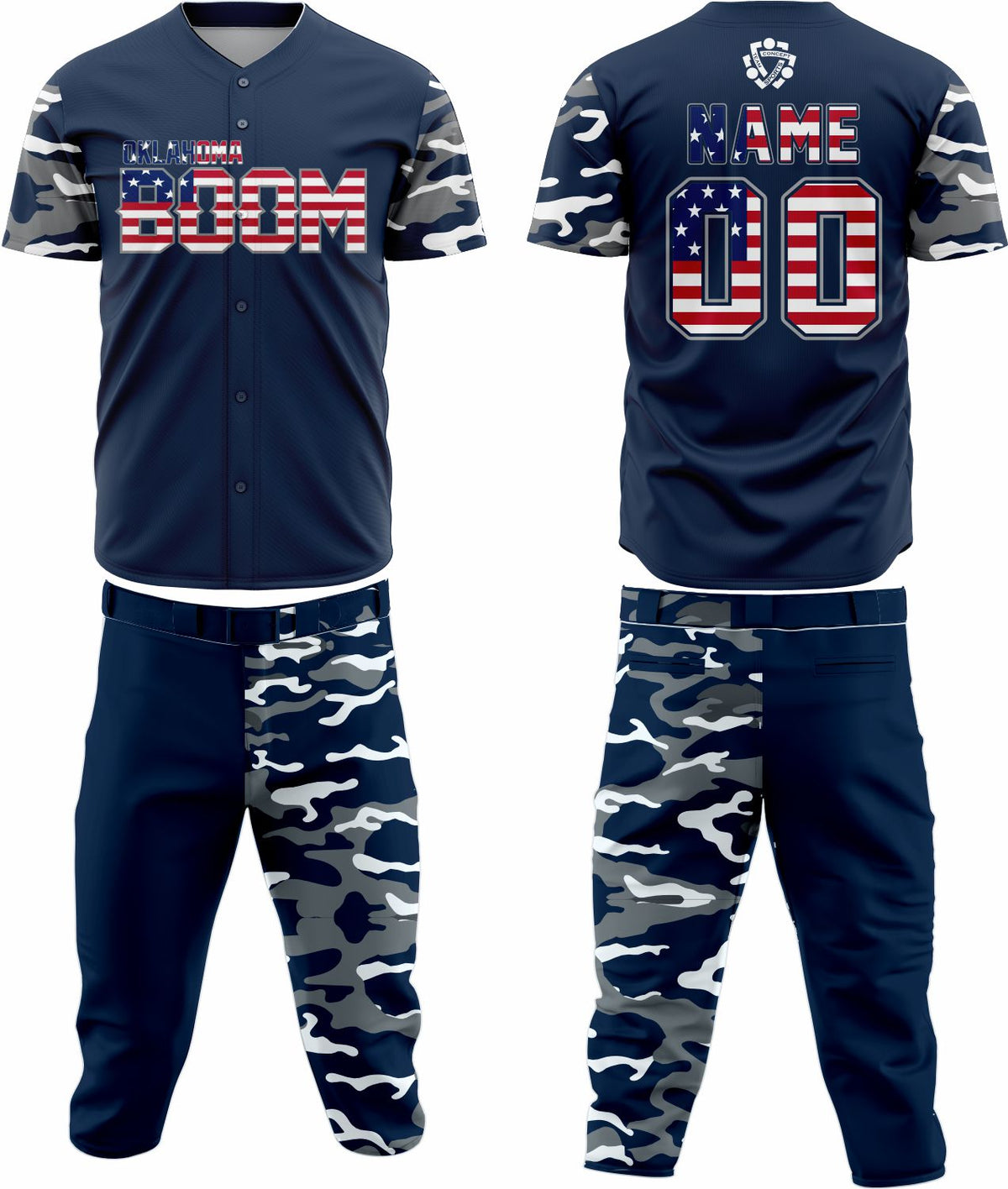 Baseball Team Uniform 41 – Custom & Breathable Performance Wear - Team Concept Sports