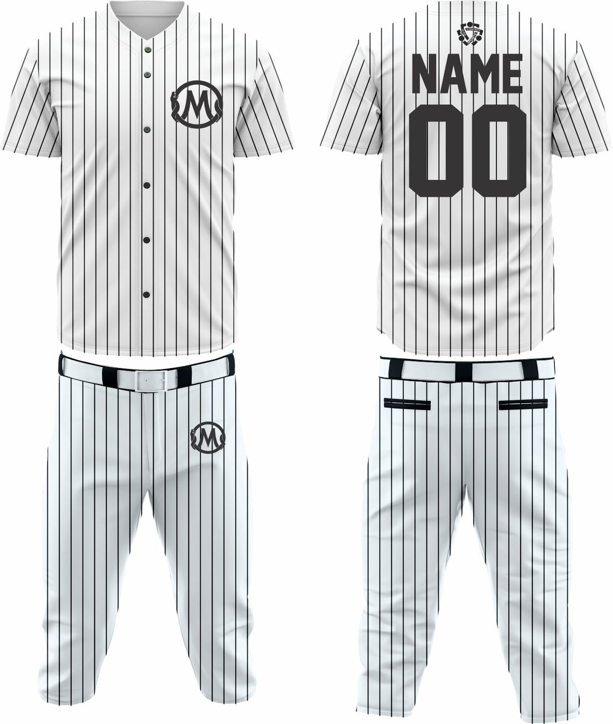 Baseball Team Uniform 42 – Custom & Breathable Performance Wear - Team Concept Sports