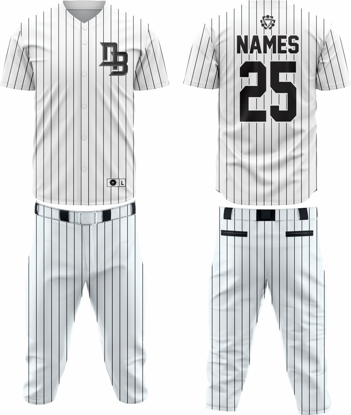 Baseball Team Uniform 43 – Custom & Breathable Performance Wear - Team Concept Sports