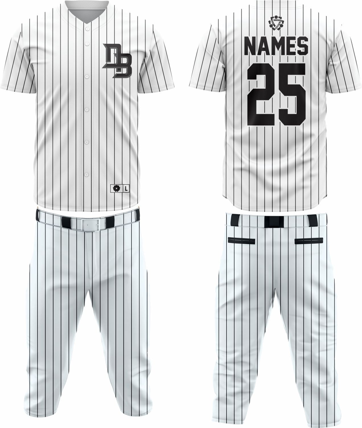 Baseball Team Uniform 43 – Custom & Breathable Performance Wear - Team Concept Sports