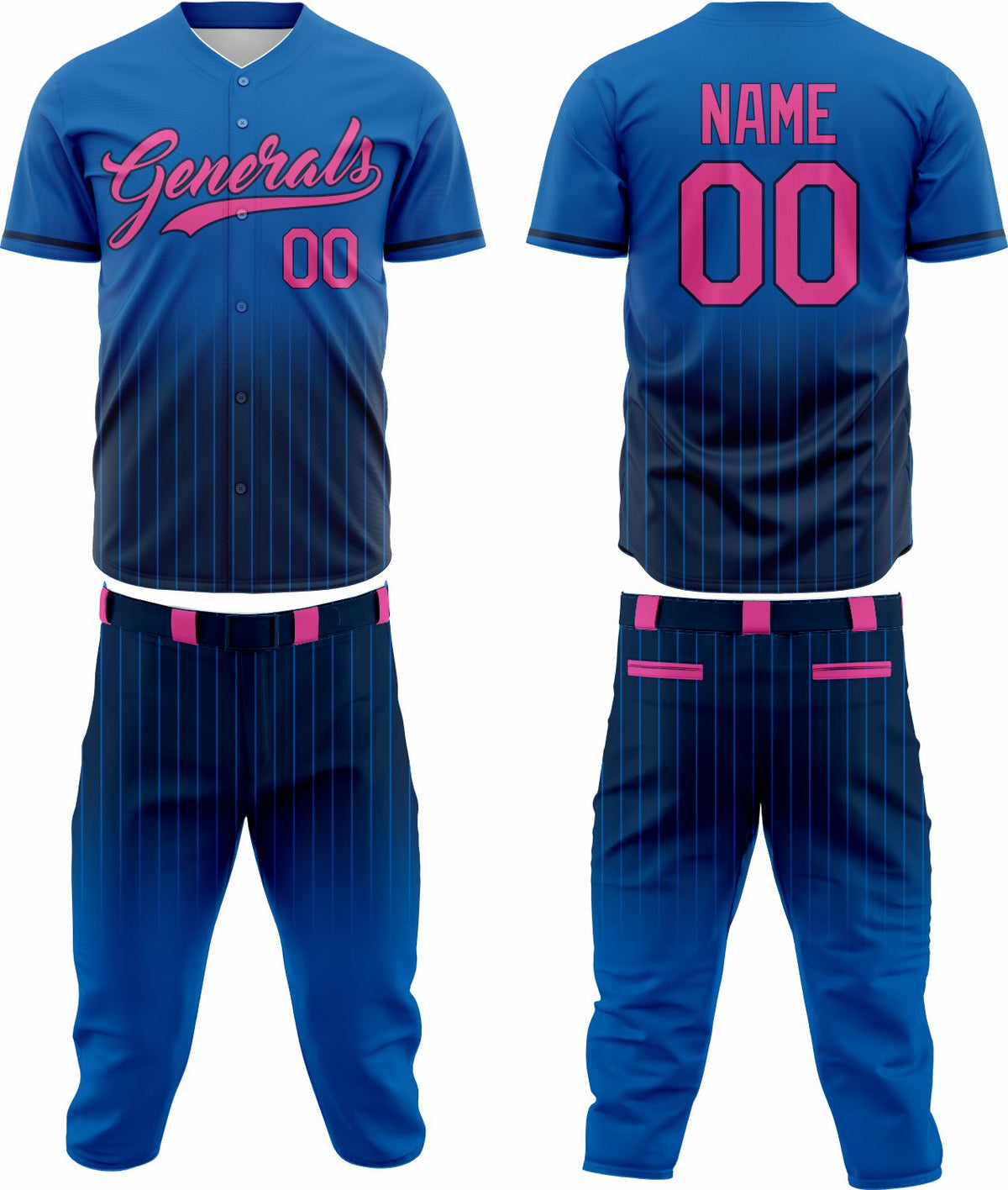 Baseball Team Uniform 46 – Custom & Breathable Performance Wear - Team Concept Sports