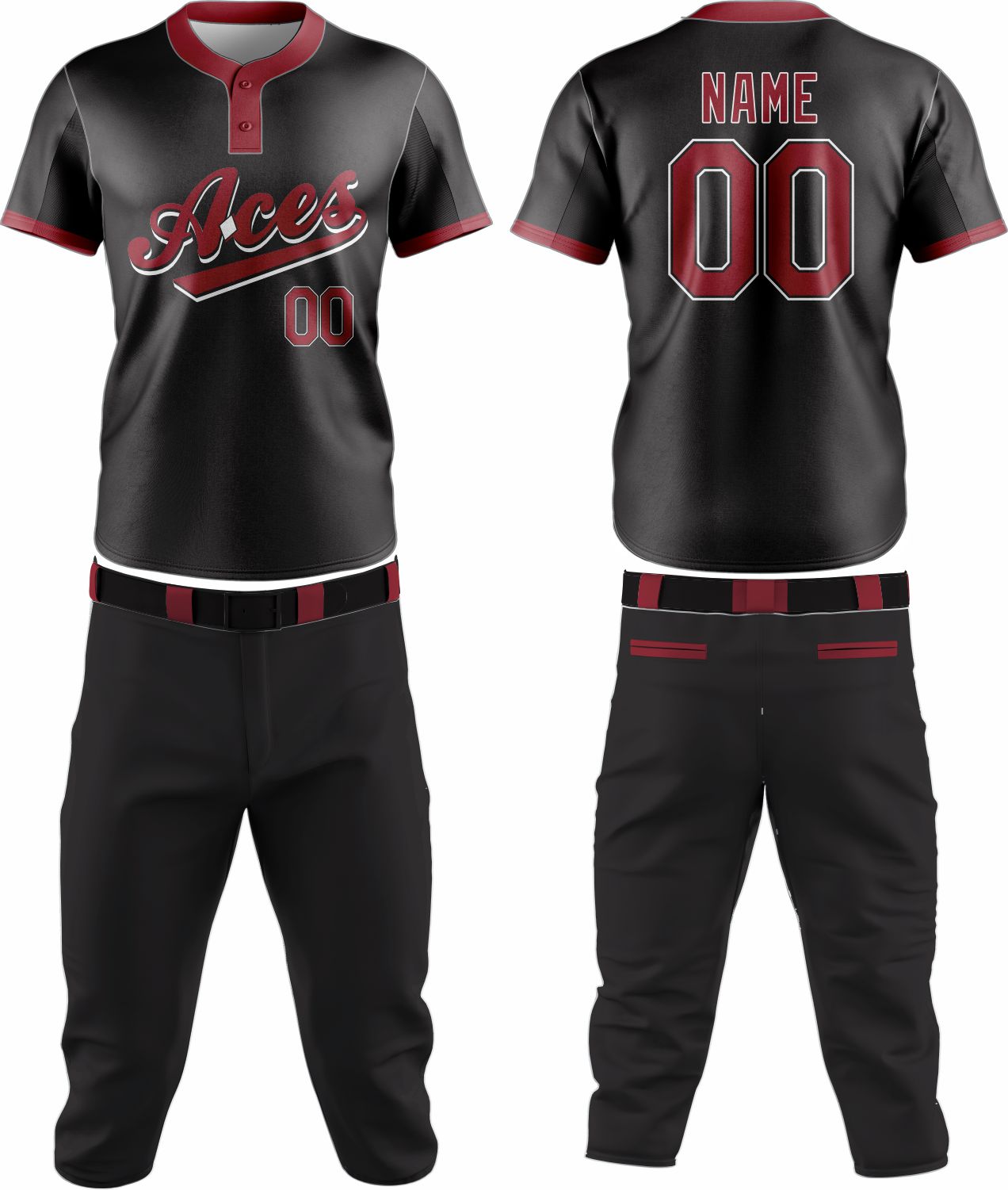 Baseball Team Uniform 47 – Custom & Breathable Performance Wear - Team Concept Sports