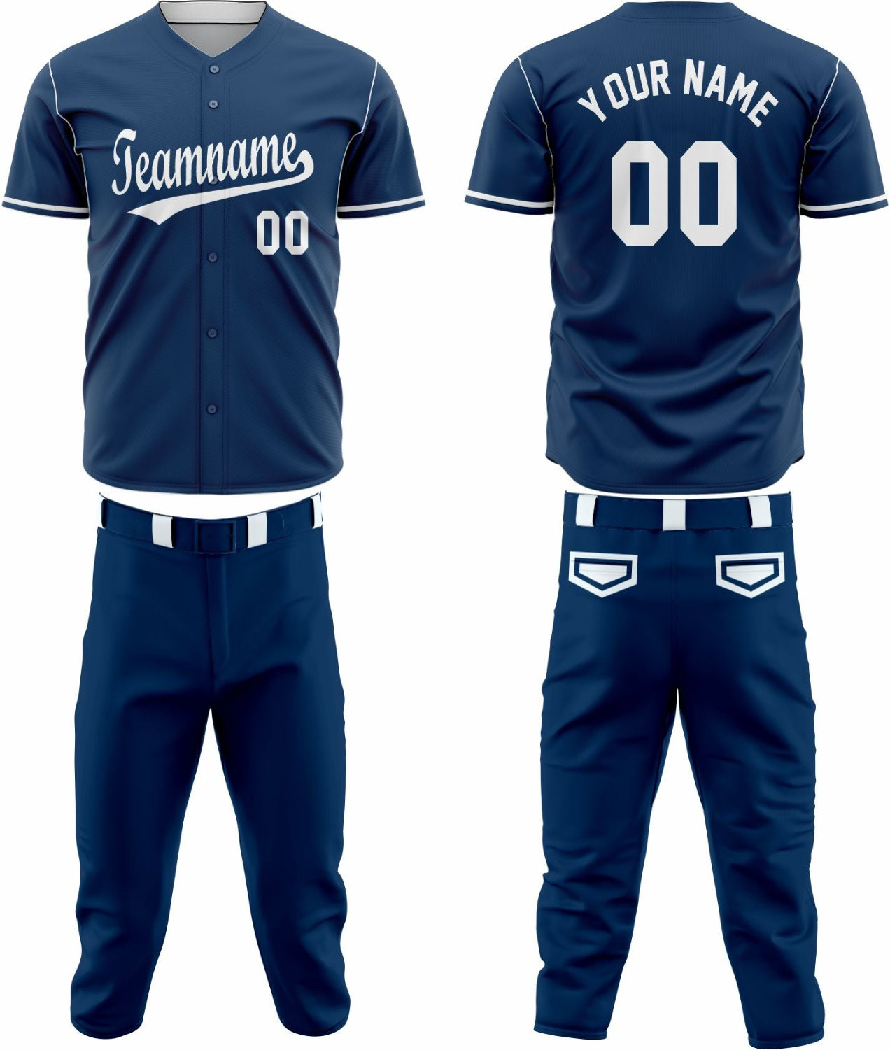 Baseball Team Uniform 5 – Custom & Breathable Performance Wear - Team Concept Sports