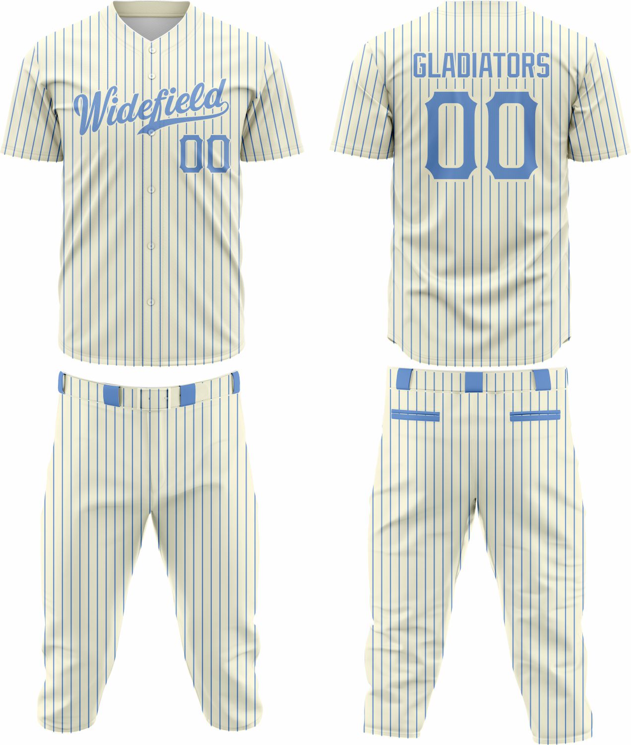 Baseball Team Uniform 52 – Custom & Breathable Performance Wear - Team Concept Sports