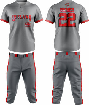 Baseball Team Uniform 53 – Custom & Breathable Performance Wear - Team Concept Sports