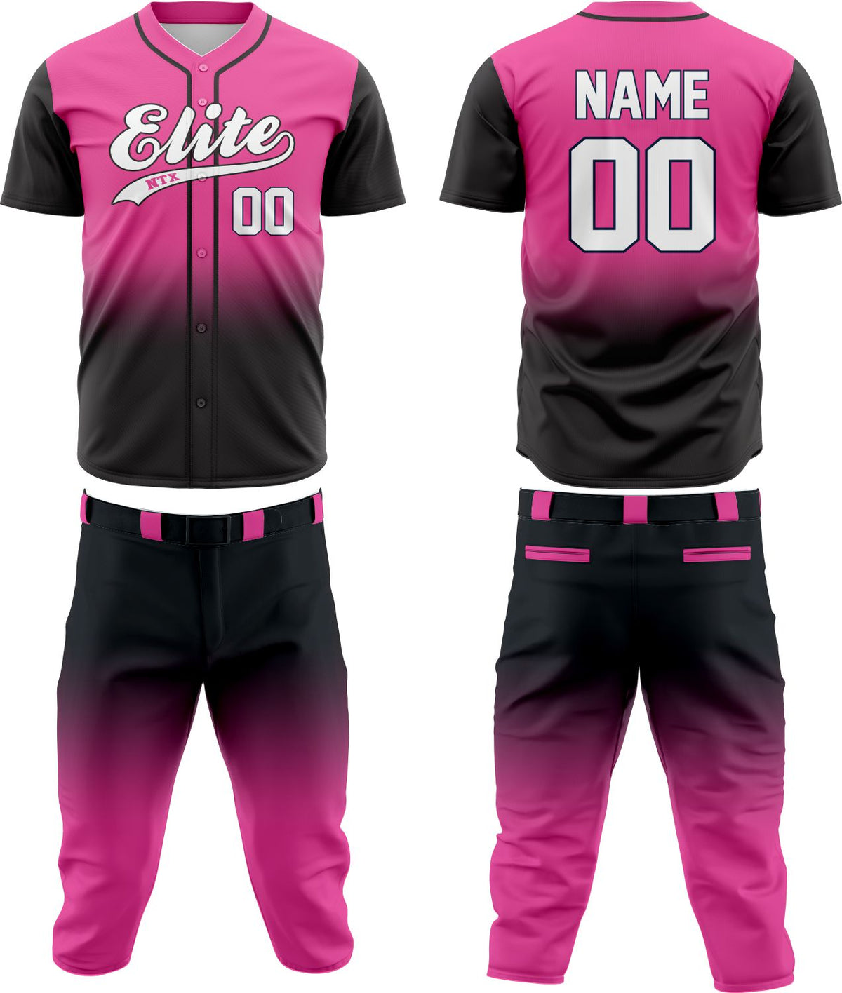 Baseball Team Uniform 54 – Custom & Breathable Performance Wear - Team Concept Sports