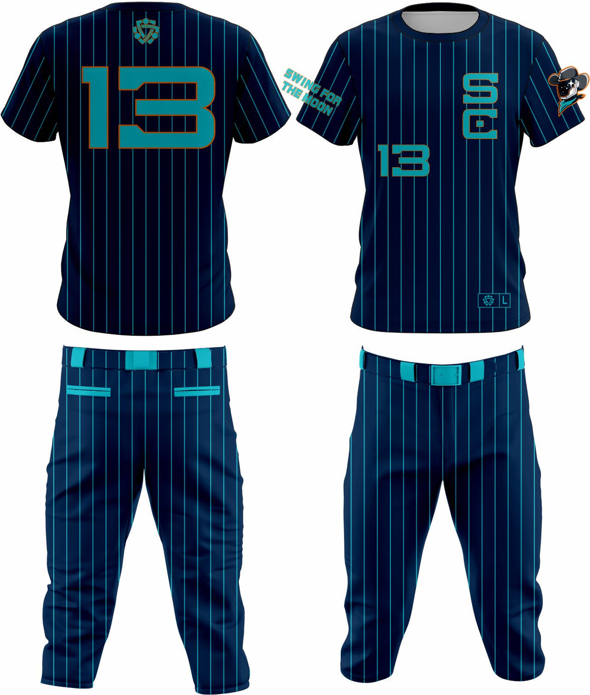Baseball Team Uniform 55 – Custom & Breathable Performance Wear - Team Concept Sports