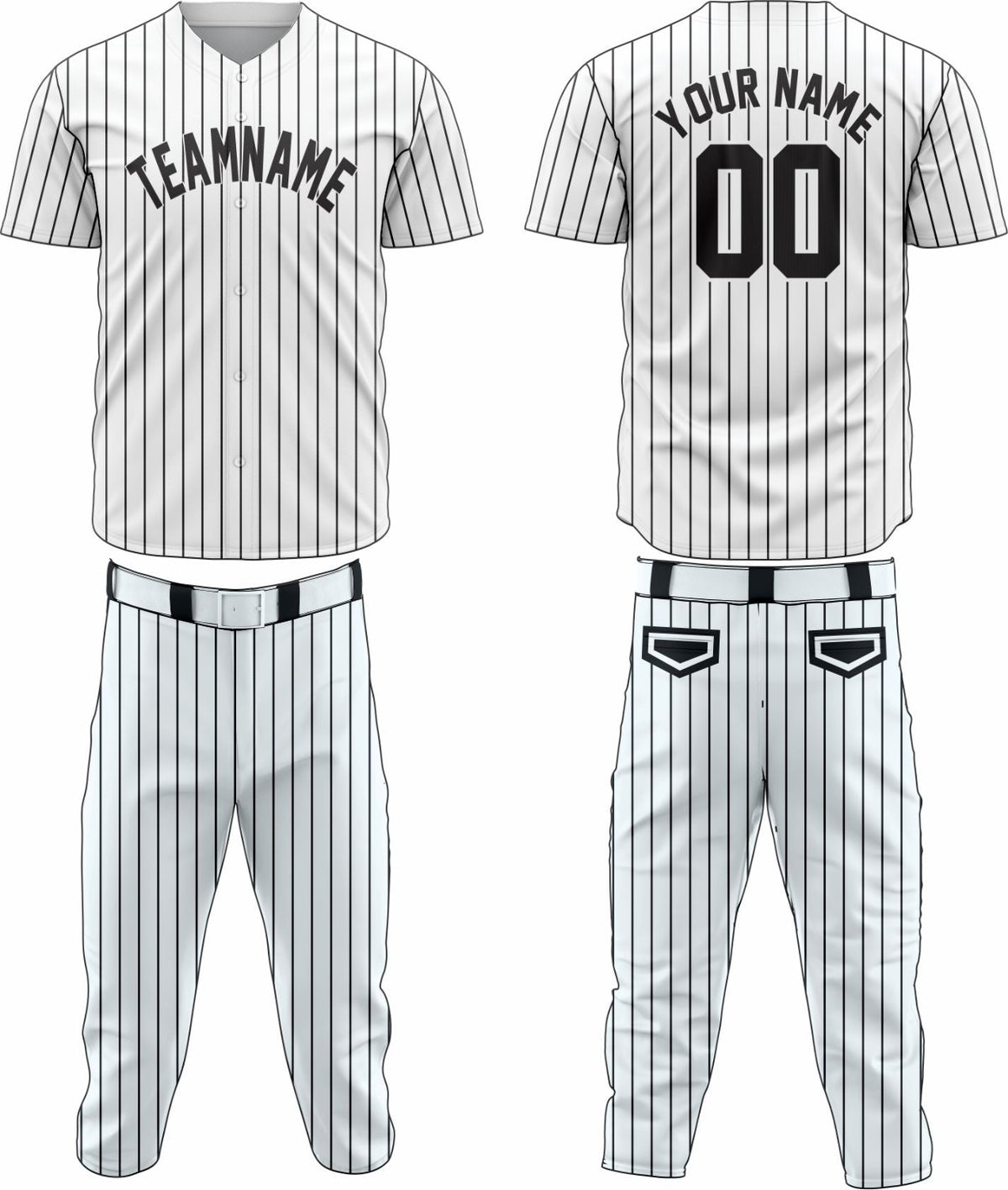 Baseball Team Uniform 8 – Custom & Breathable Performance Wear - Team Concept Sports