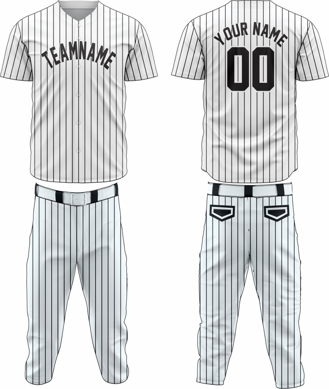 Baseball Team Uniform 8 – Custom & Breathable Performance Wear - Team Concept Sports