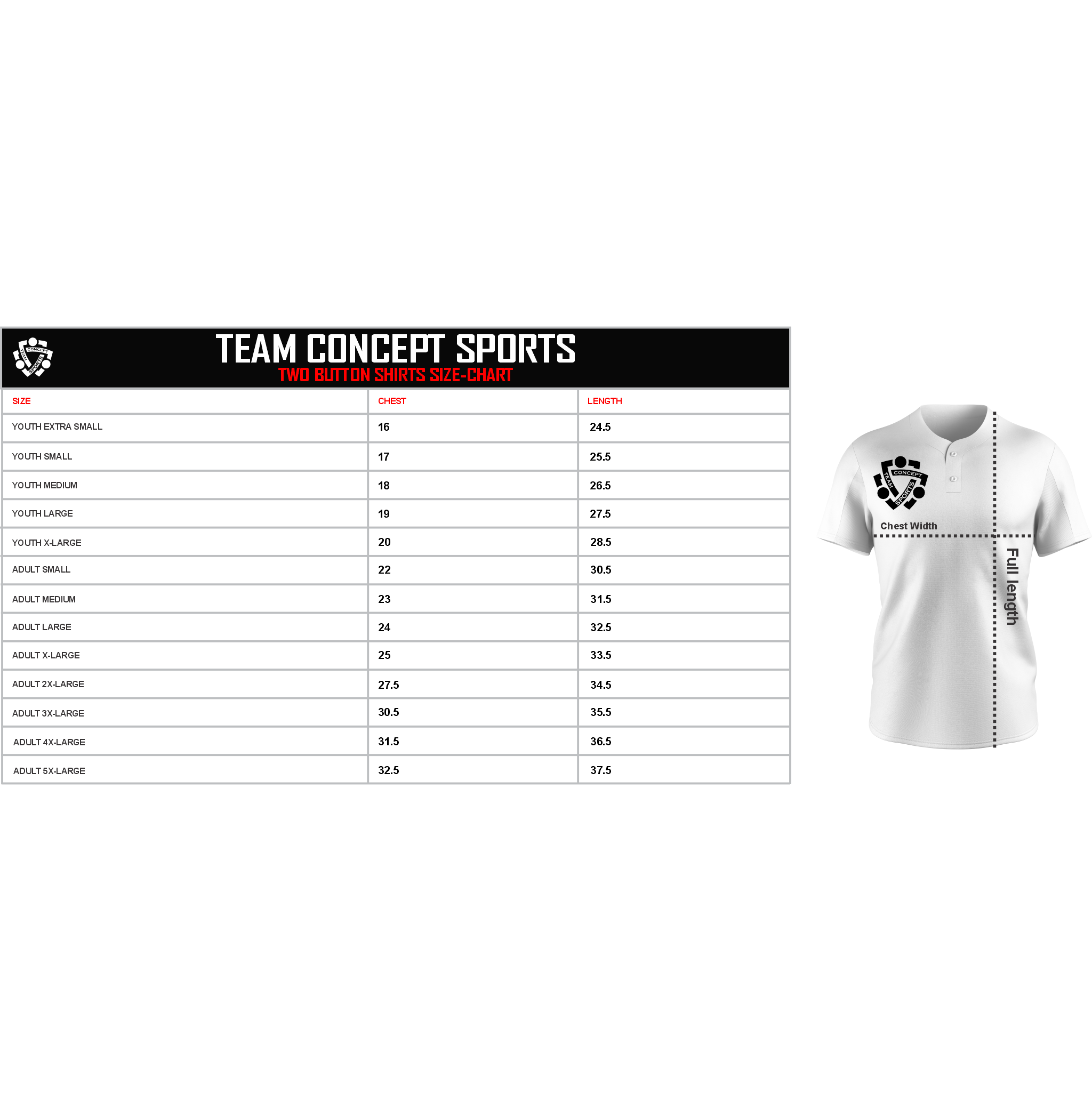 Baseball Two Button Jersey 01 – Customizable Name & Number | Breathable & Comfortable Sportswear - Team Concept Sports
