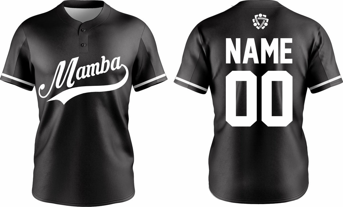 Baseball Two Button Jersey 03 – Customizable Name & Number | Breathable & Comfortable Sportswear - Team Concept Sports