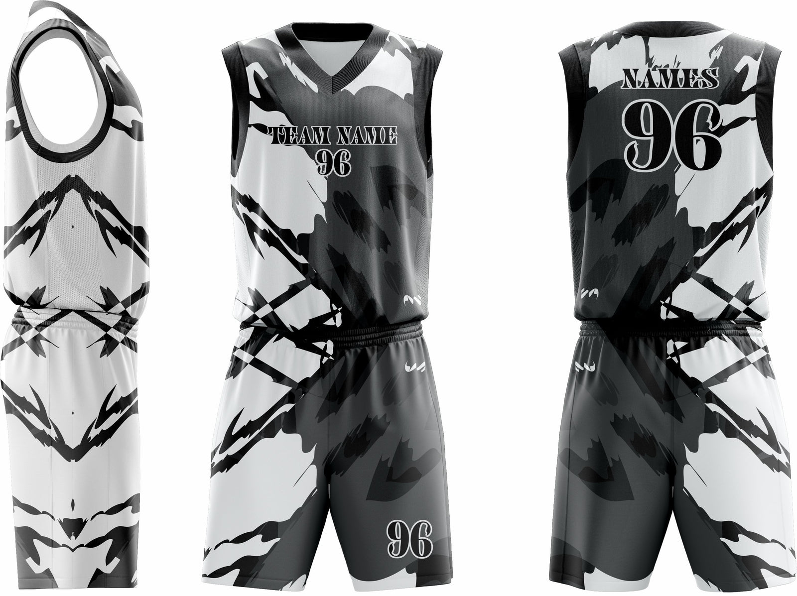 Custom Basketball Uniform 14 – Premium Team Jerseys & Shorts - Team Concept Sports