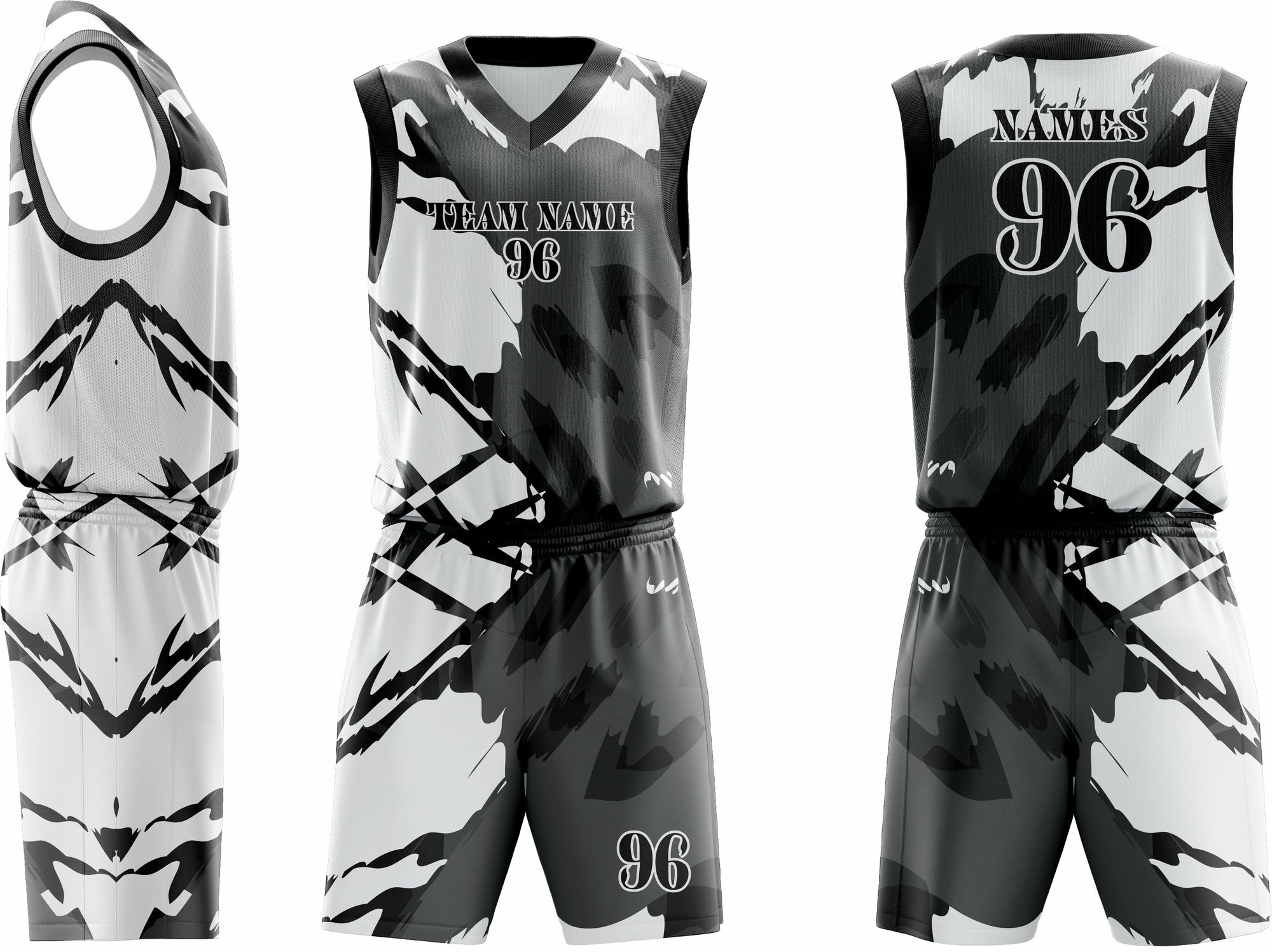 Custom Basketball Uniform 14 – Premium Team Jerseys & Shorts - Team Concept Sports
