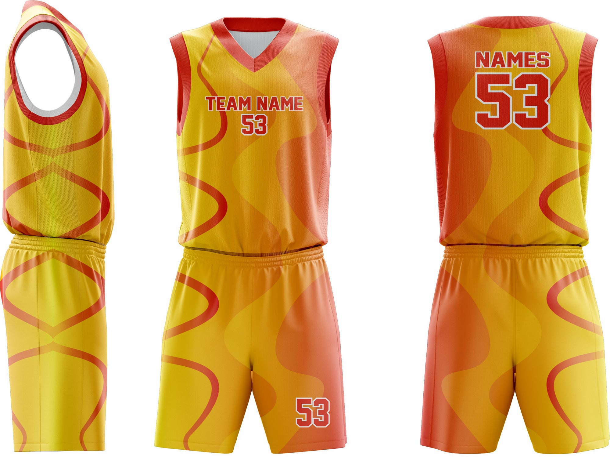 Custom Basketball Uniform 16 – Premium Team Jerseys & Shorts - Team Concept Sports