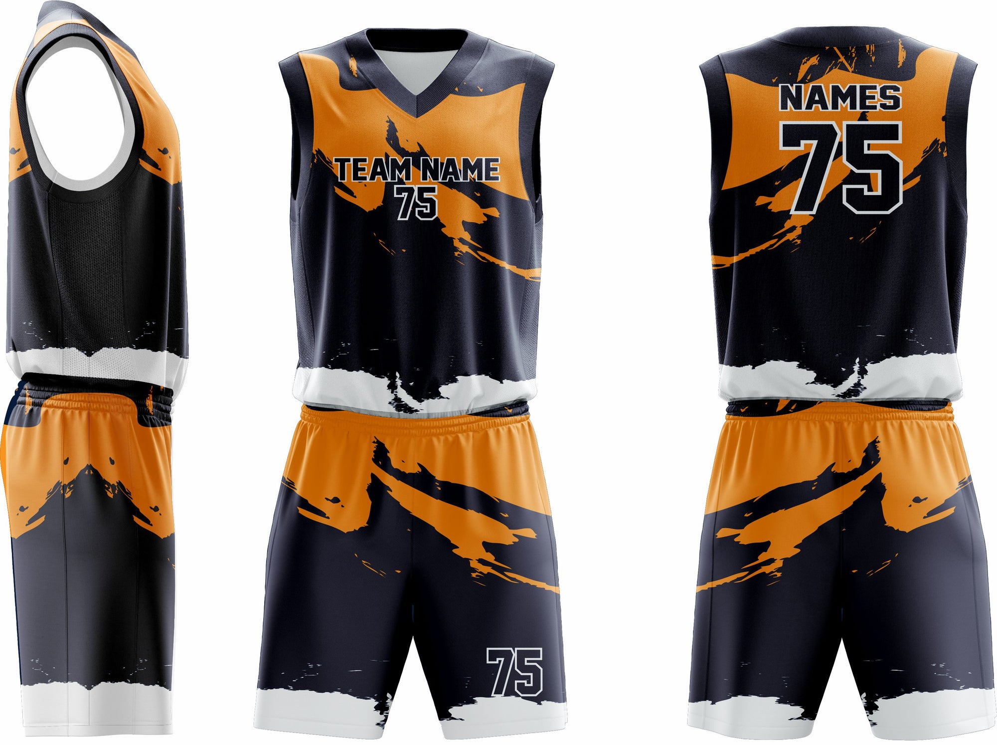 Custom Basketball Uniform 2 – Premium Team Jerseys & Shorts - Team Concept Sports