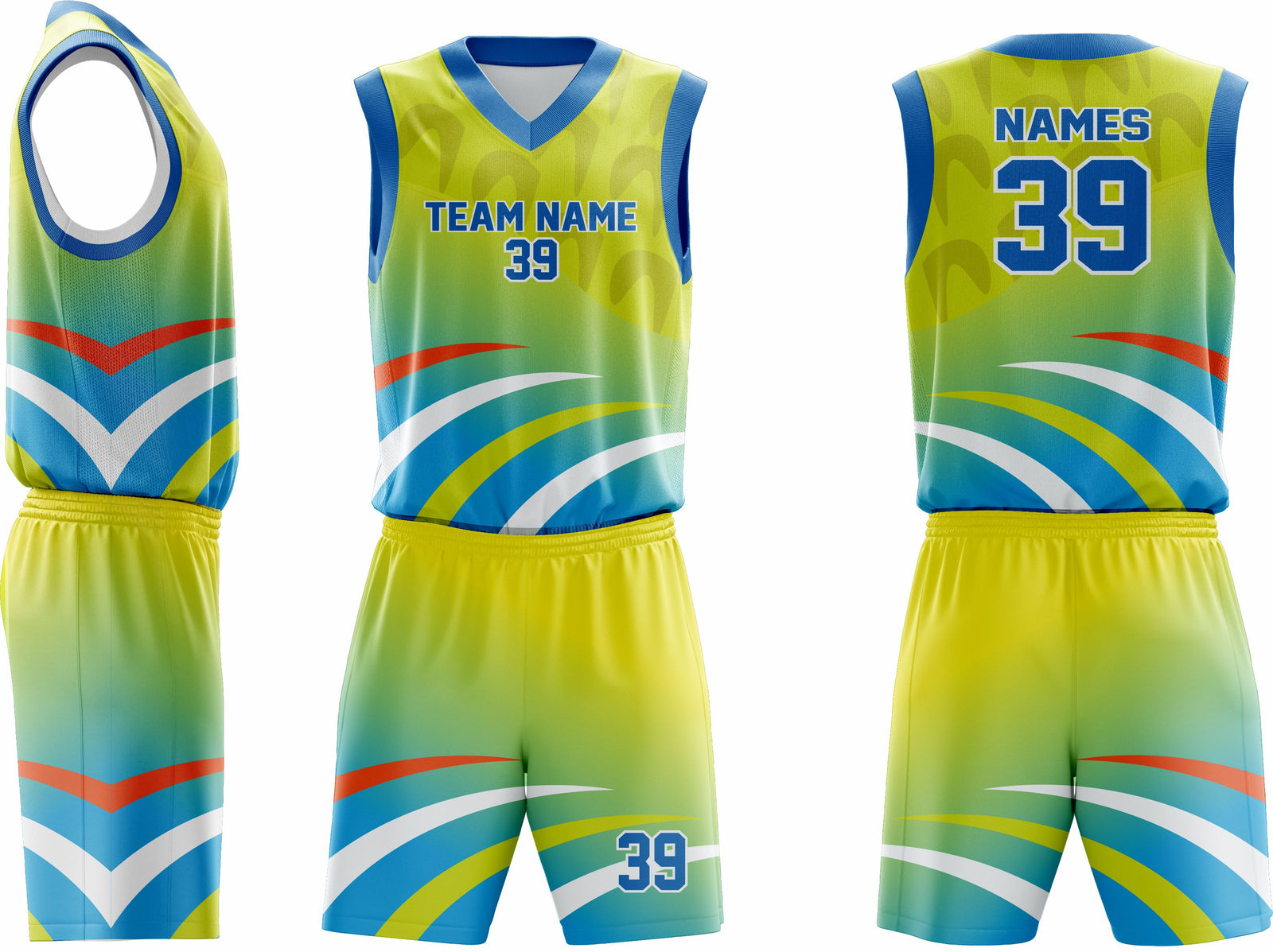 Custom Basketball Uniform 23 – Premium Team Jerseys & Shorts - Team Concept Sports