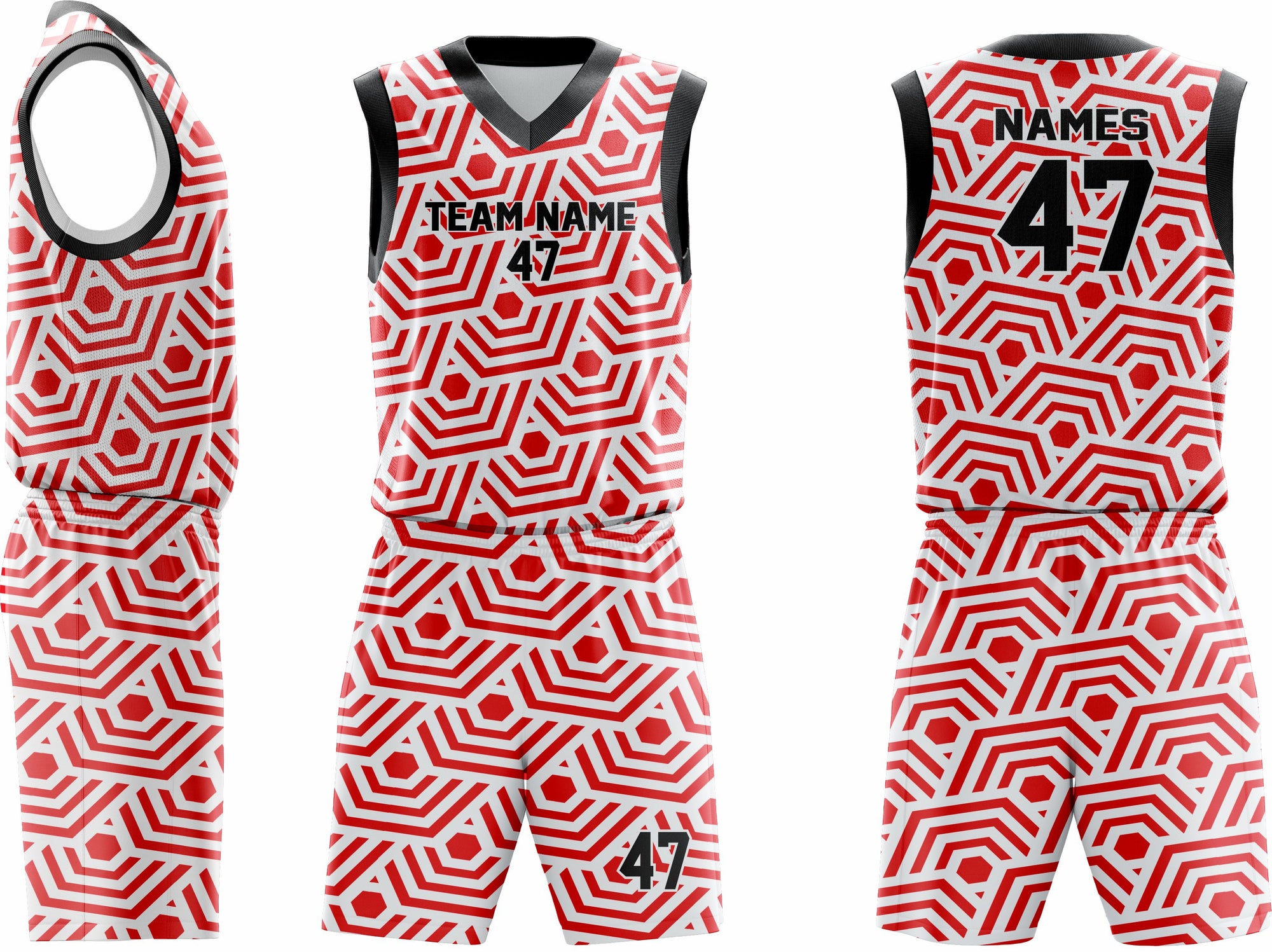 Custom Basketball Uniform 24 – Premium Team Jerseys & Shorts - Team Concept Sports