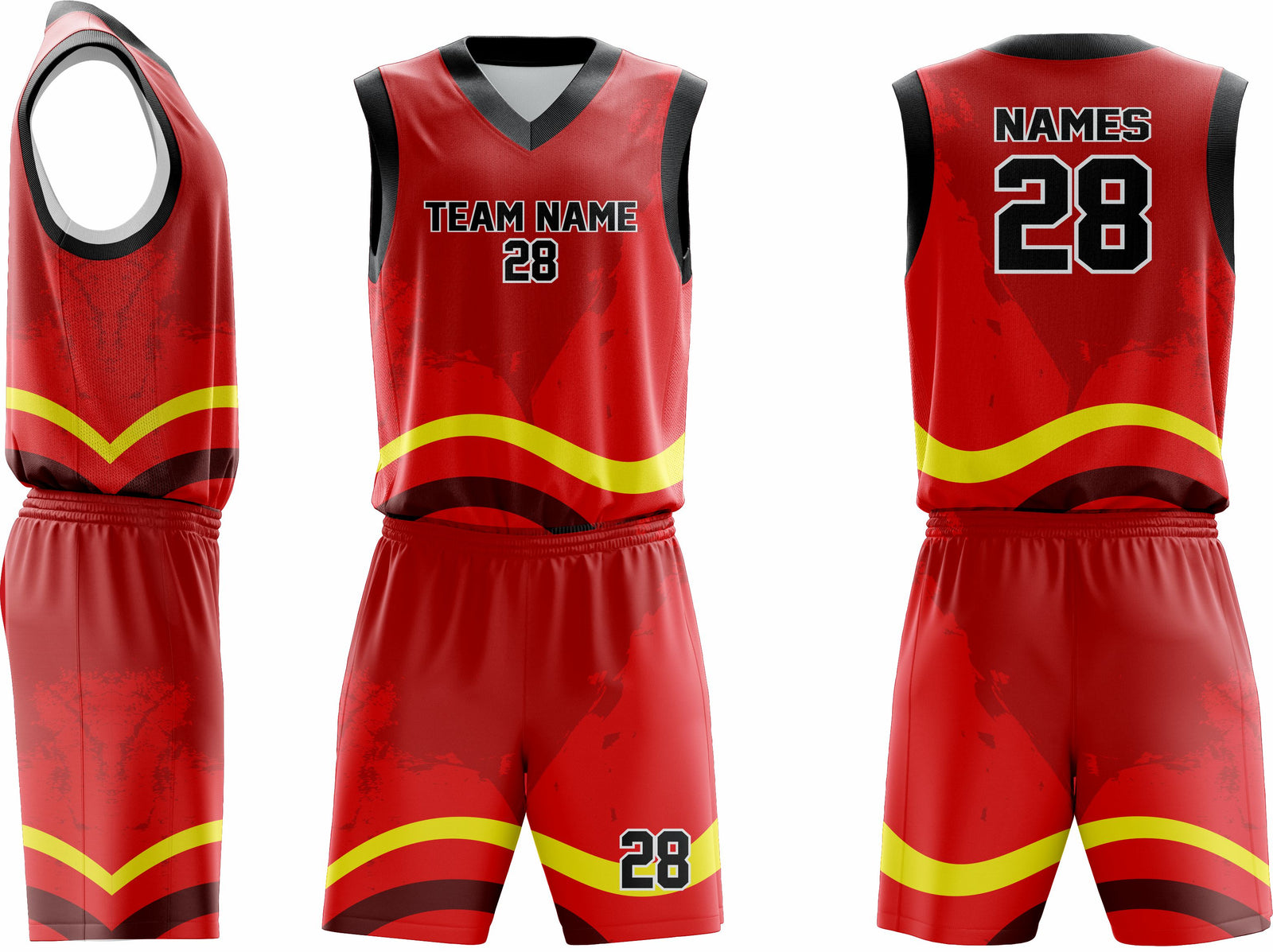 Custom Basketball Uniform 26 – Premium Team Jerseys & Shorts - Team Concept Sports