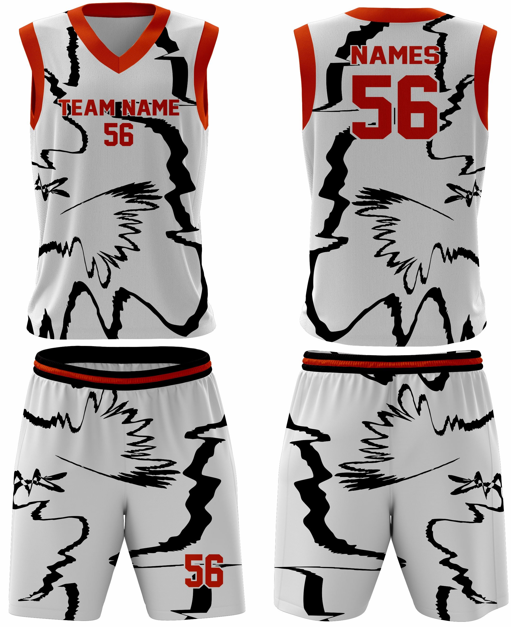 Custom Basketball Uniform 30 – Premium Team Jerseys & Shorts - Team Concept Sports