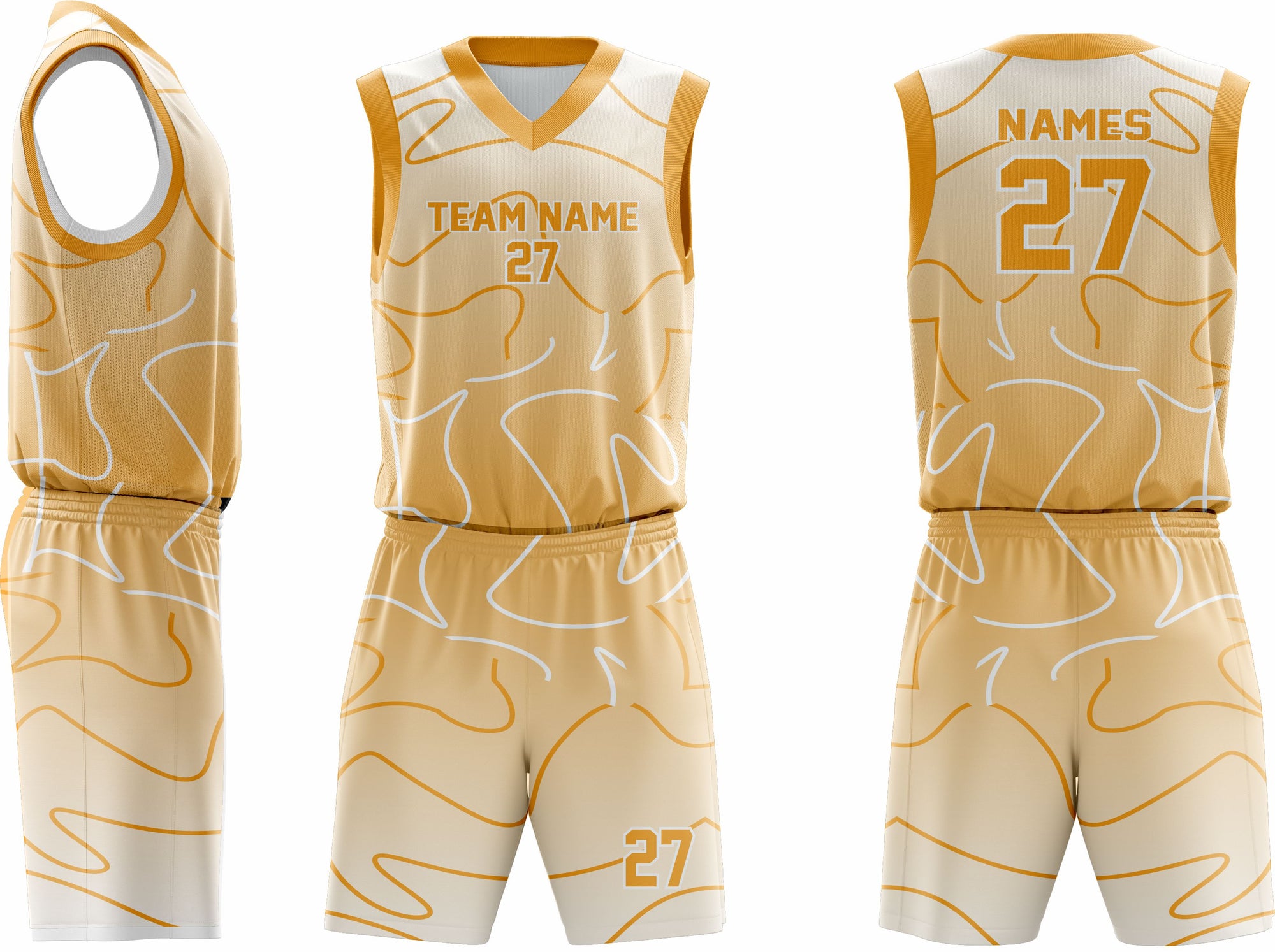 Custom Basketball Uniform 5 – Premium Team Jerseys & Shorts - Team Concept Sports