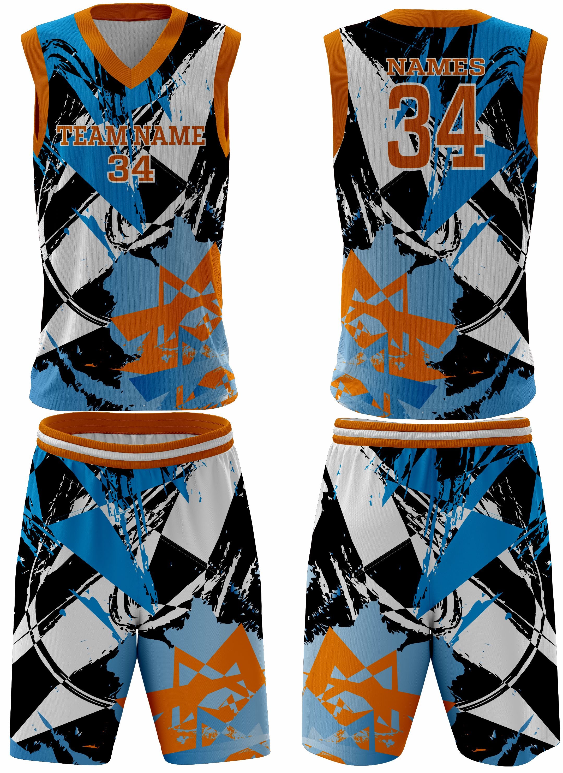 Custom Basketball Uniform 51 – Premium Team Jerseys & Shorts - Team Concept Sports