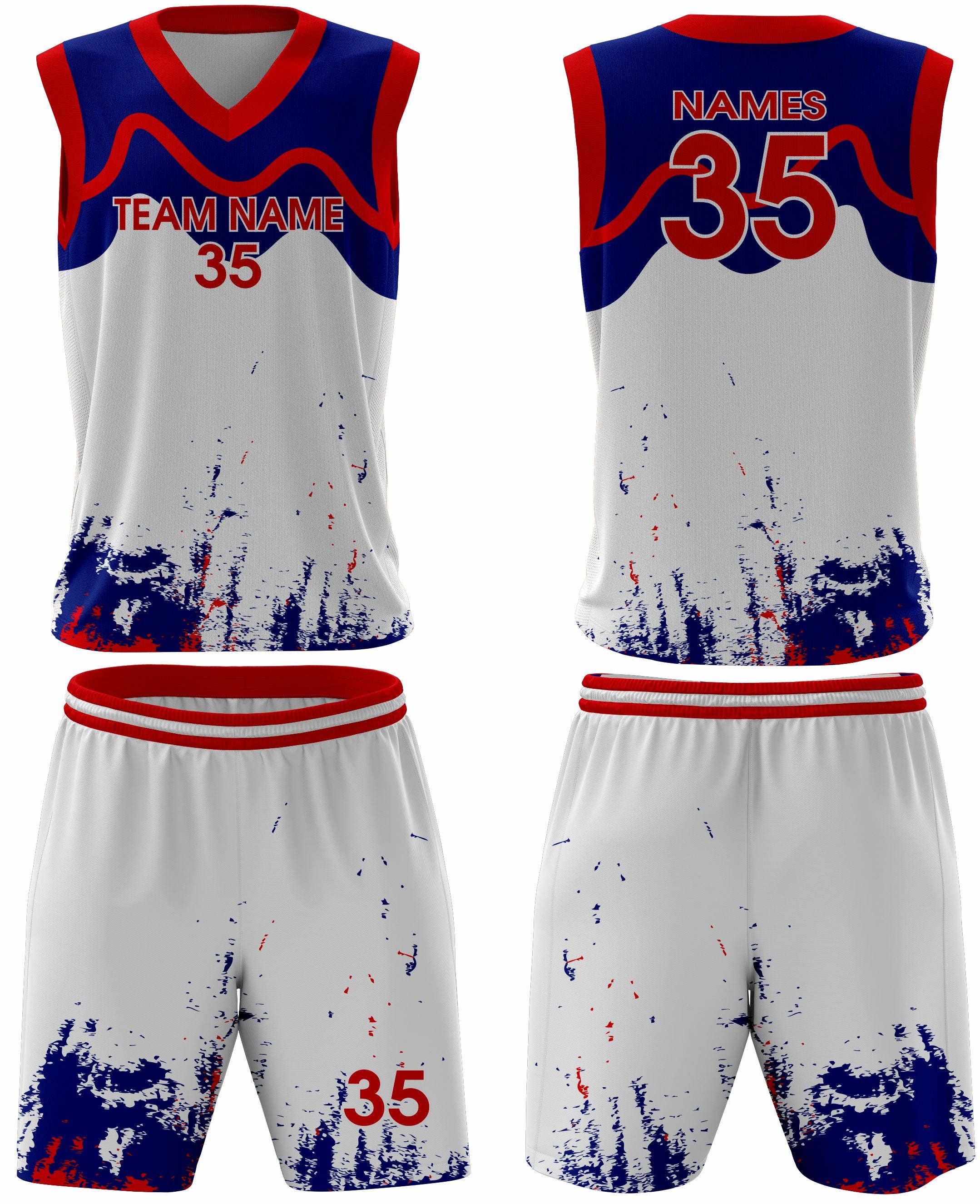 Custom Basketball Uniform 52 – Premium Team Jerseys & Shorts - Team Concept Sports