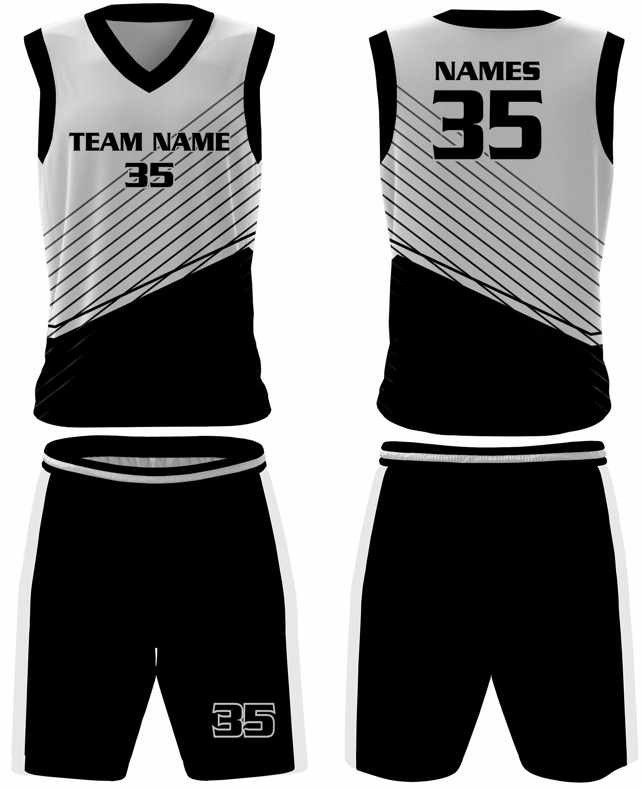 Custom Basketball Uniform 53 – Premium Team Jerseys & Shorts - Team Concept Sports
