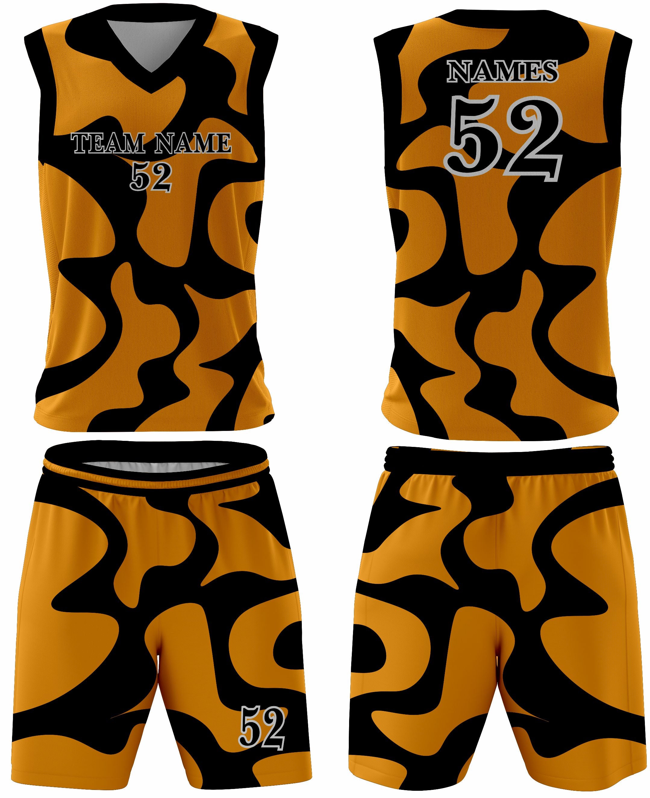 Custom Basketball Uniform 59 – Premium Team Jerseys & Shorts - Team Concept Sports