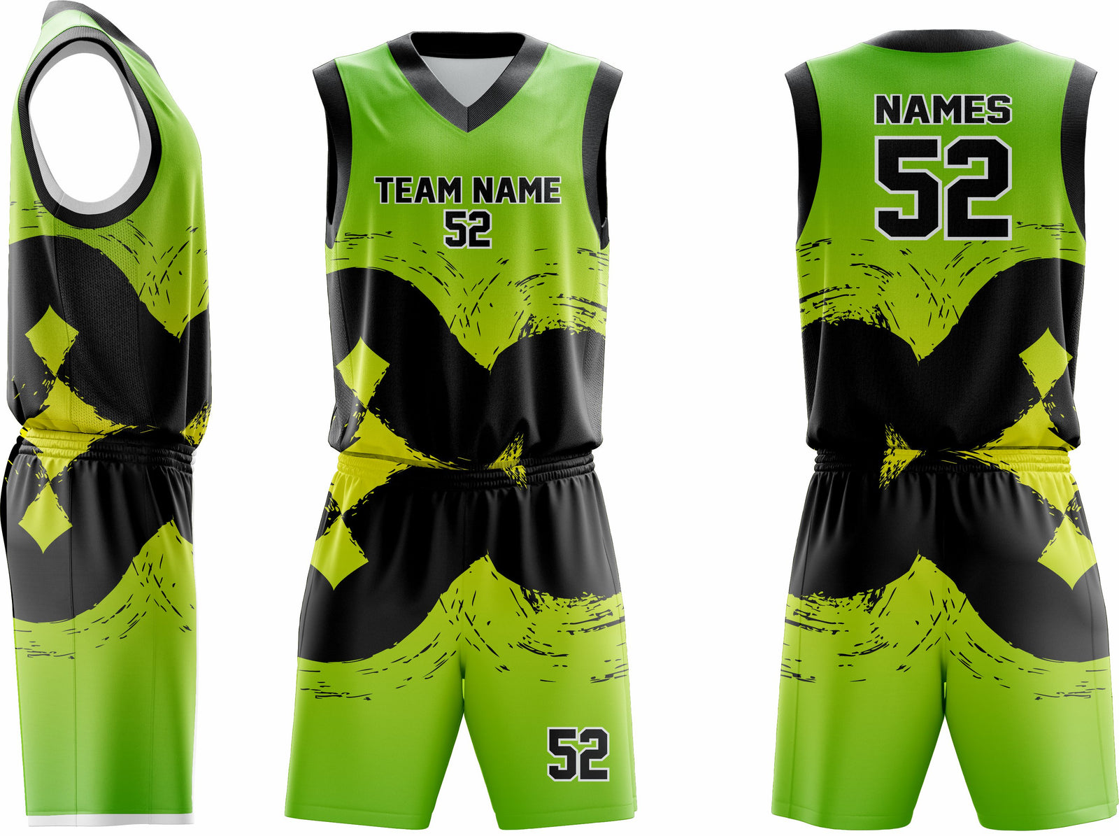 Custom Basketball Uniform 6 – Premium Team Jerseys & Shorts - Team Concept Sports