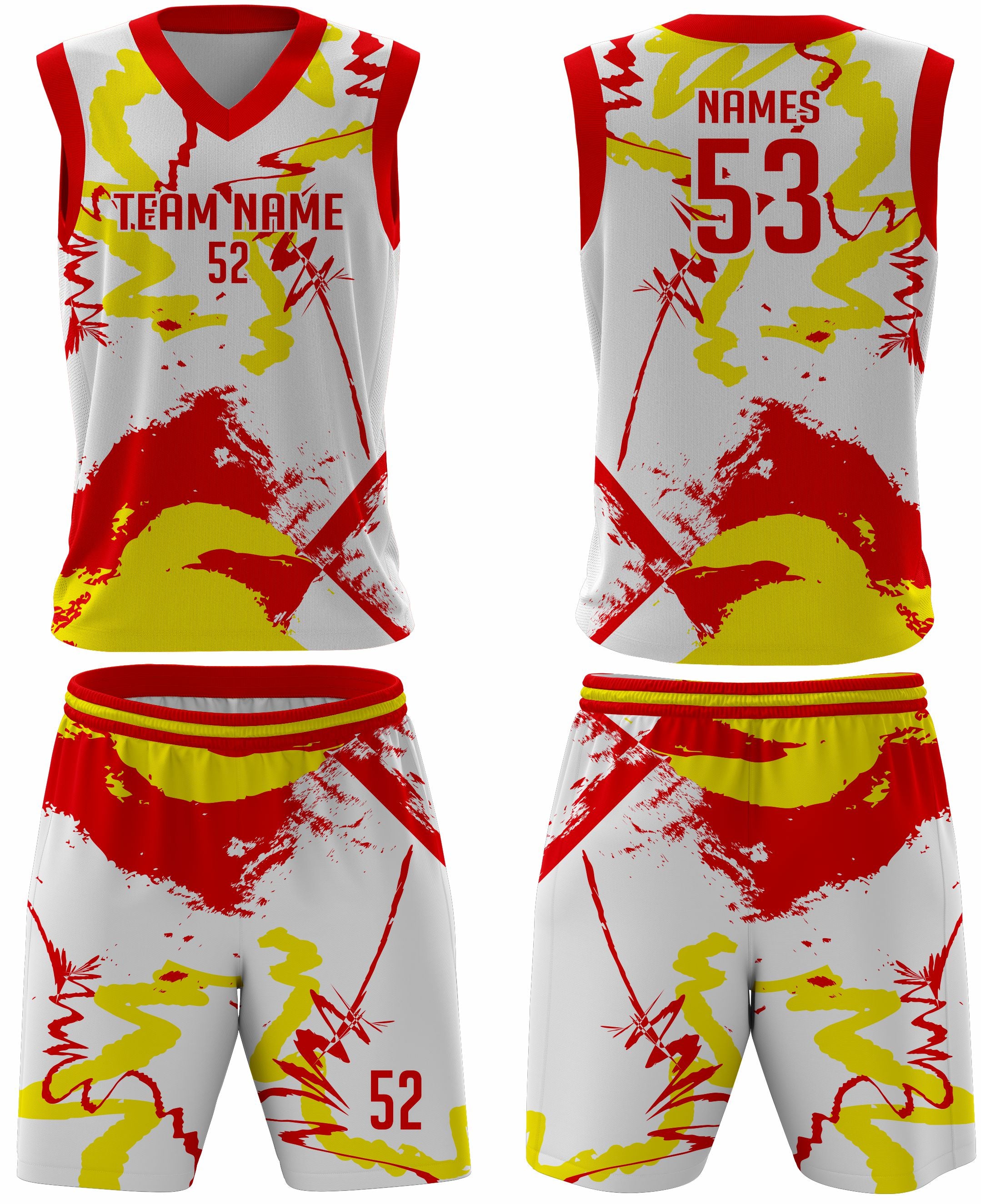 Custom Basketball Uniform 60 – Premium Team Jerseys & Shorts - Team Concept Sports