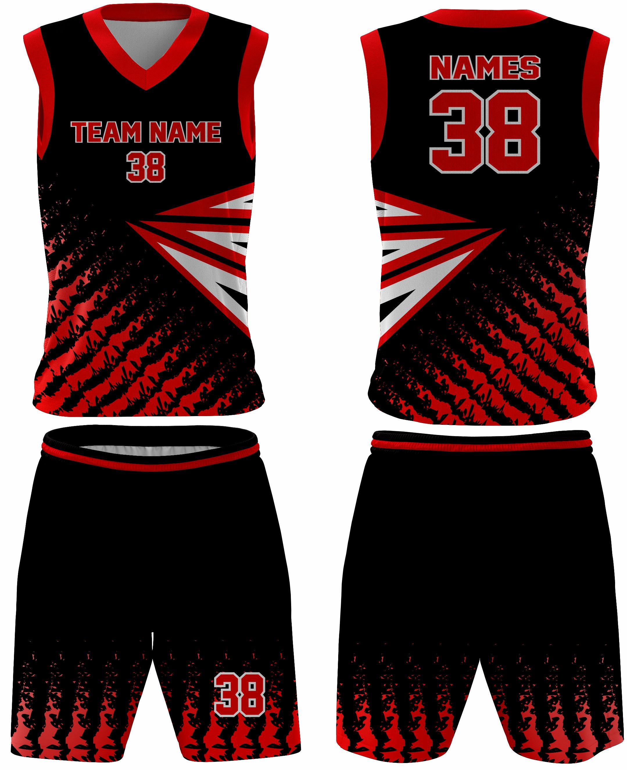 Custom Basketball Uniform 63 – Premium Team Jerseys & Shorts - Team Concept Sports