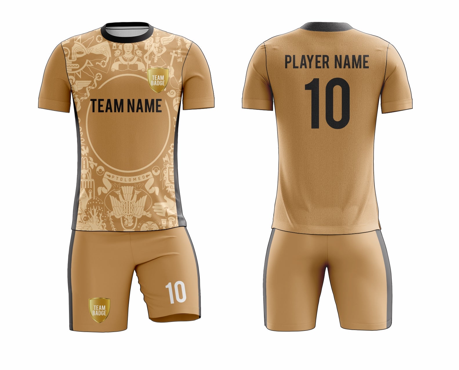 Custom Soccer Uniform 1 – High-Performance Team Jersey & Shorts - Team Concept Sports