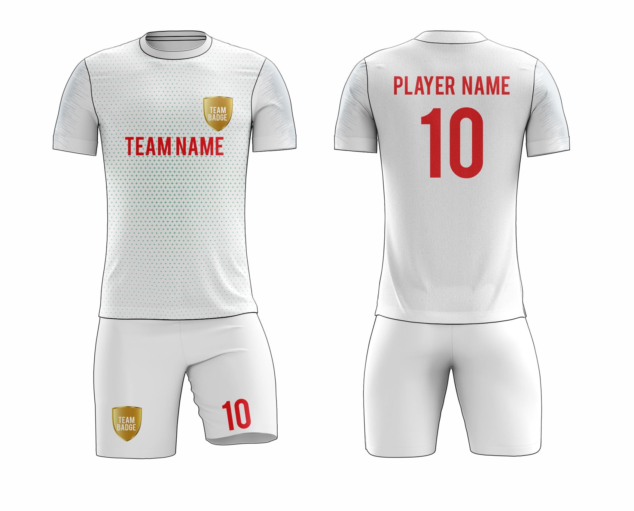 Custom Soccer Uniform 12 – High-Performance Team Jersey & Shorts - Team Concept Sports