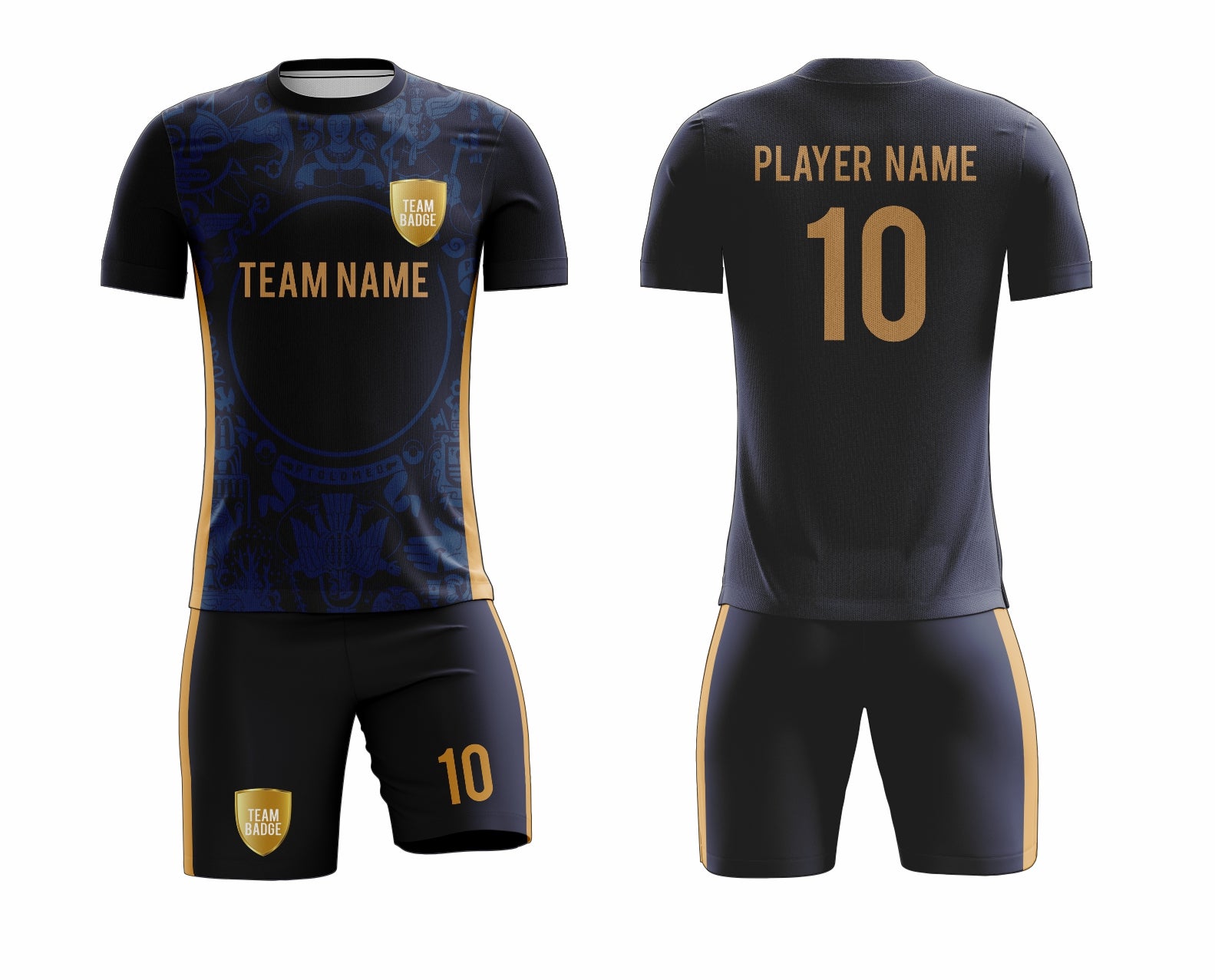Custom Soccer Uniform 2 – High-Performance Team Jersey & Shorts - Team Concept Sports