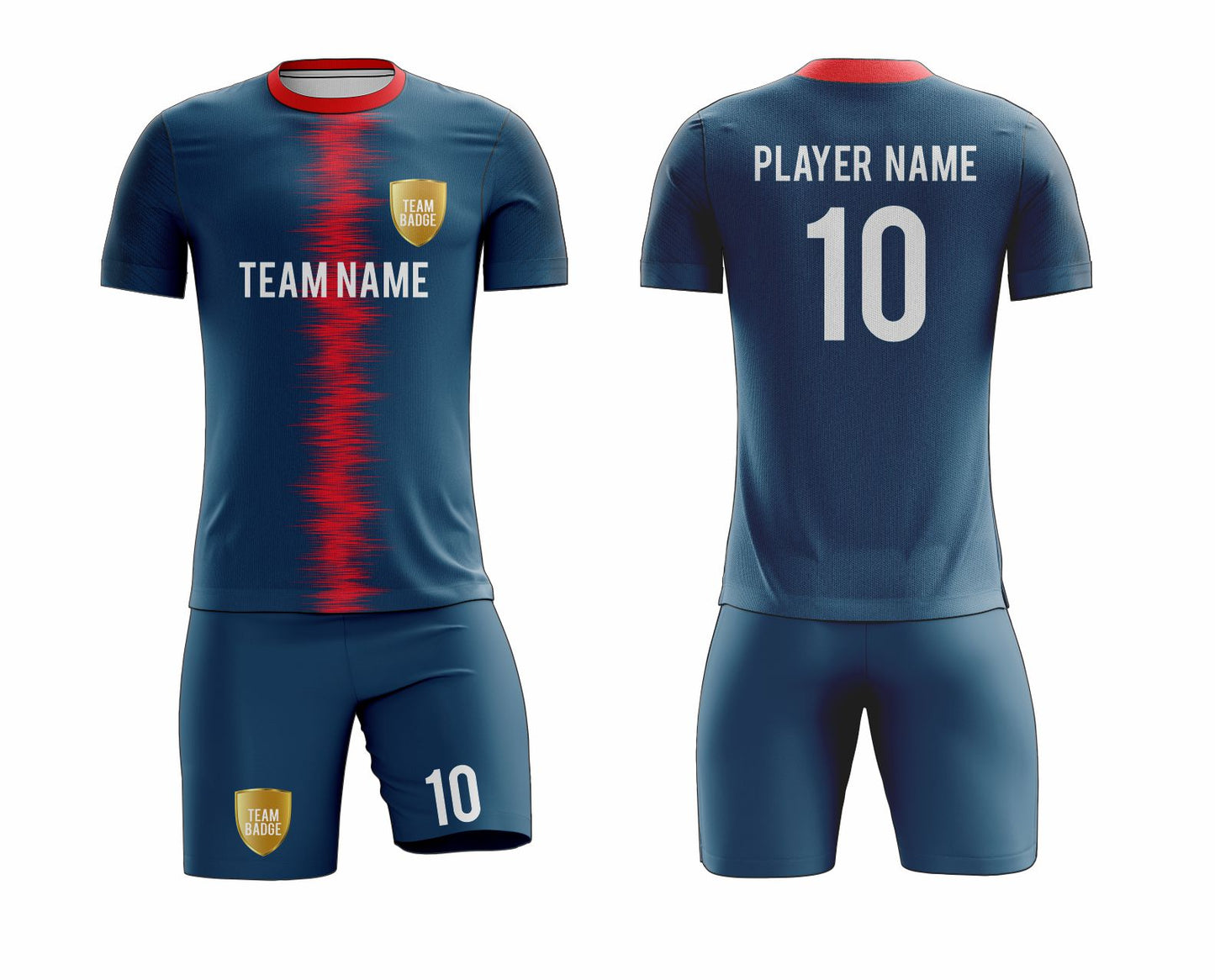 Custom Soccer Uniform 25 – High-Performance Team Jersey & Shorts - Team Concept Sports