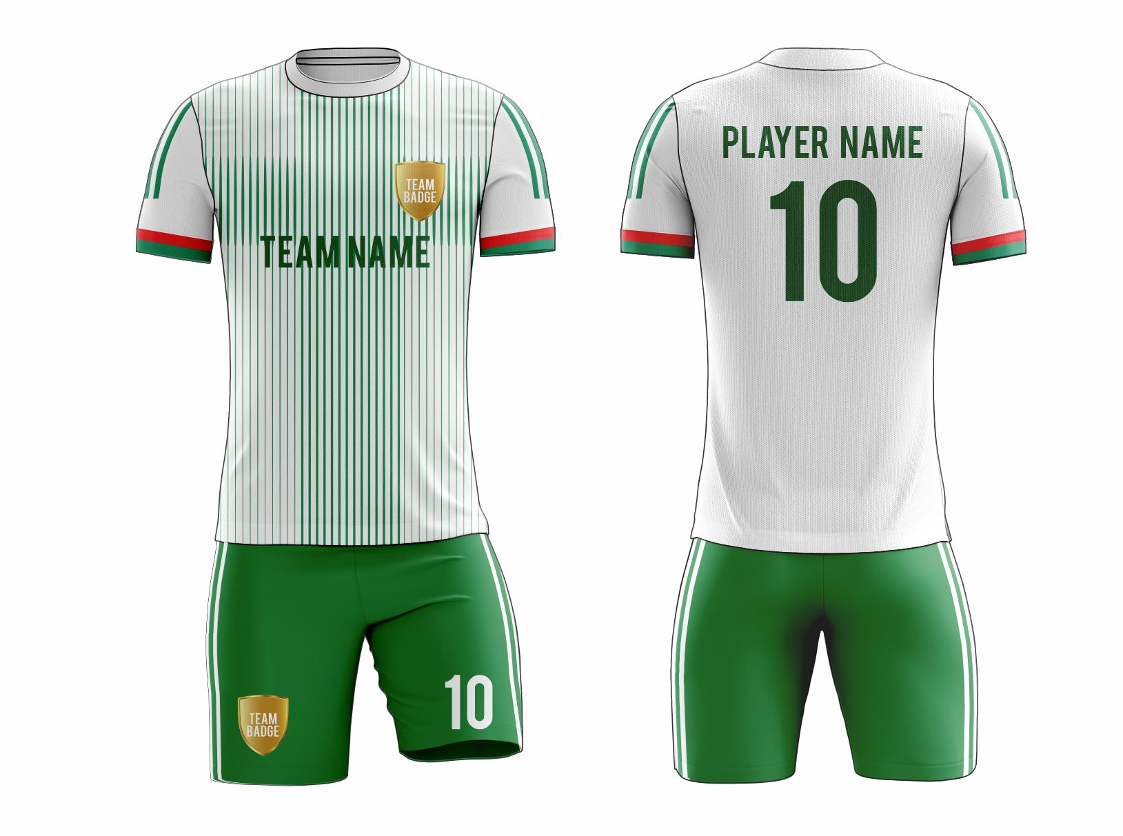 Custom Soccer Uniform 32 – High-Performance Team Jersey & Shorts - Team Concept Sports