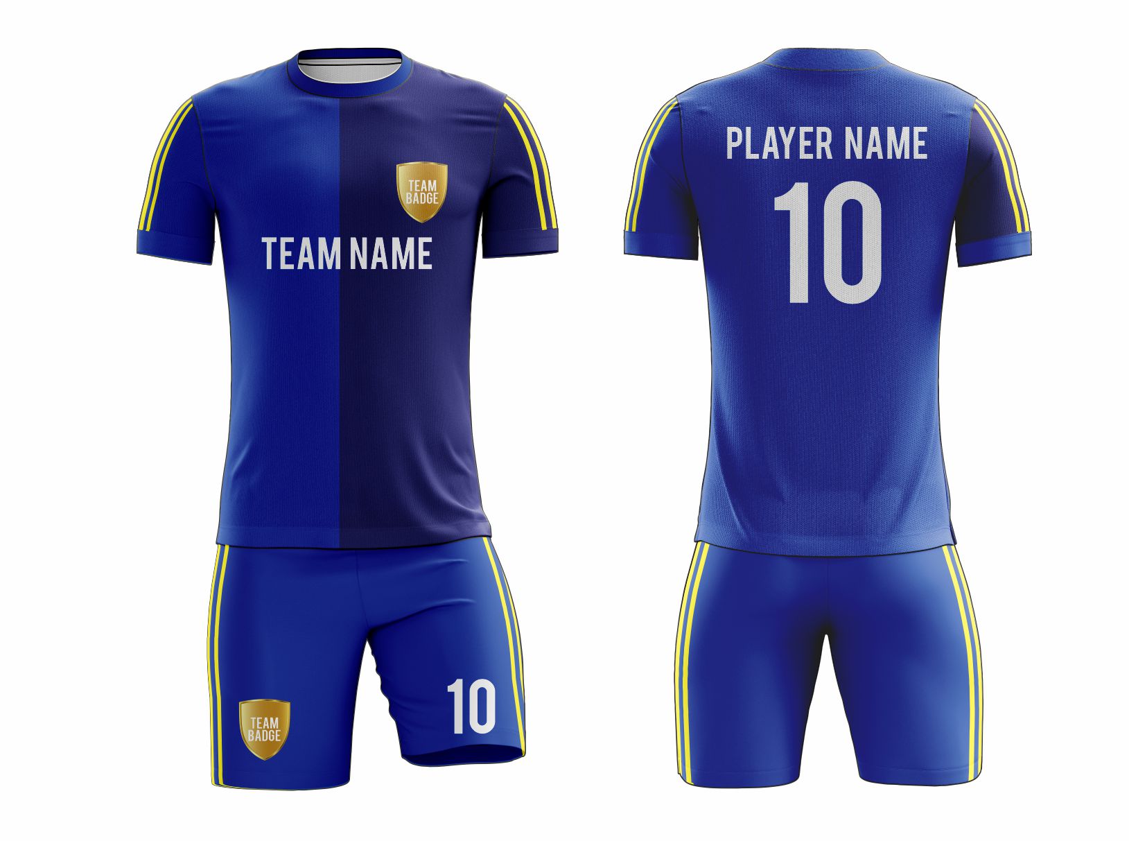 Custom Soccer Uniform 33 – High-Performance Team Jersey & Shorts - Team Concept Sports
