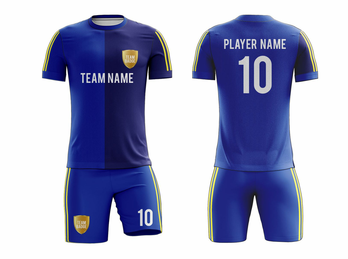 Custom Soccer Uniform 33 – High-Performance Team Jersey & Shorts - Team Concept Sports