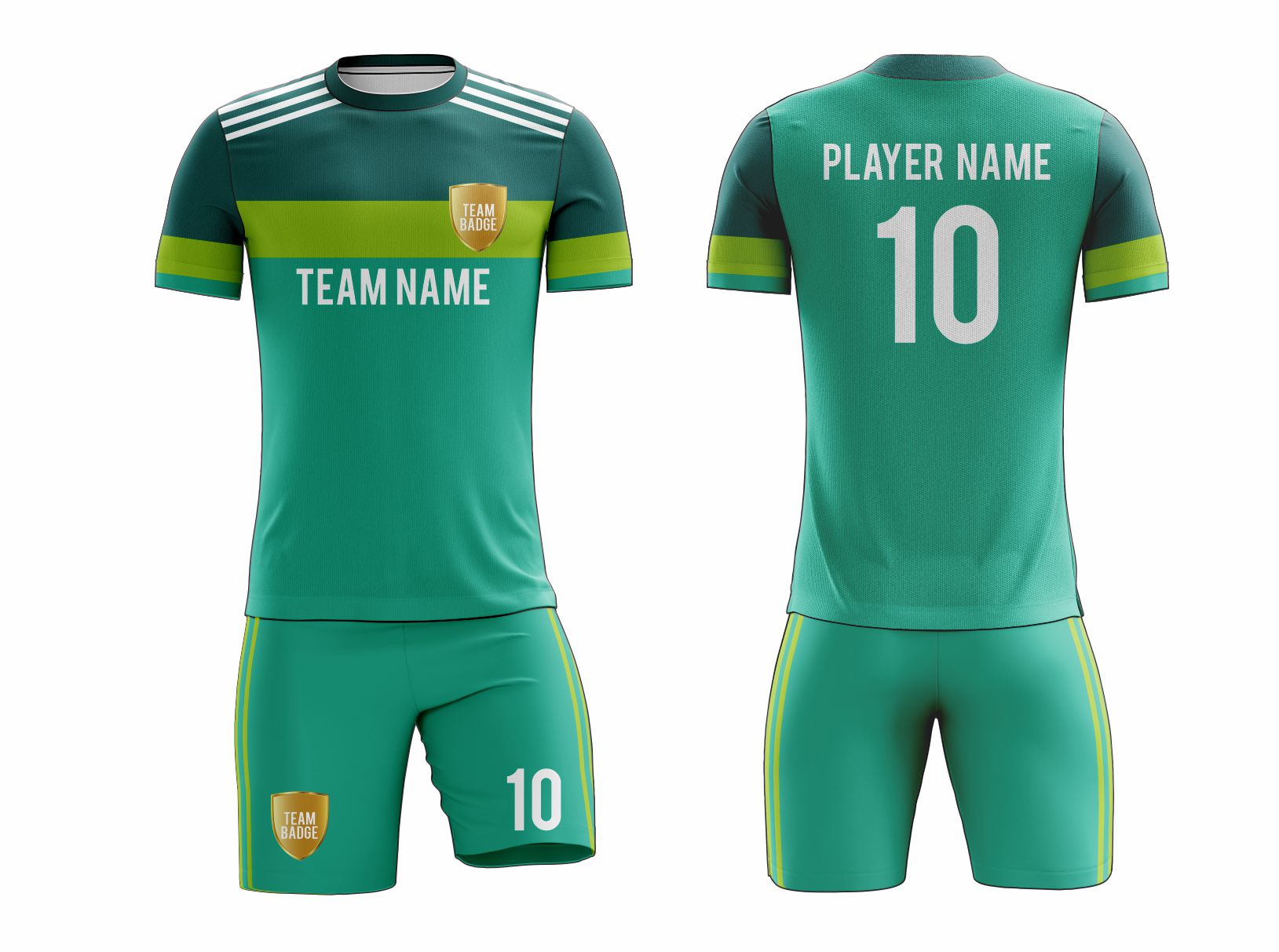 Custom Soccer Uniform 34 – High-Performance Team Jersey & Shorts - Team Concept Sports