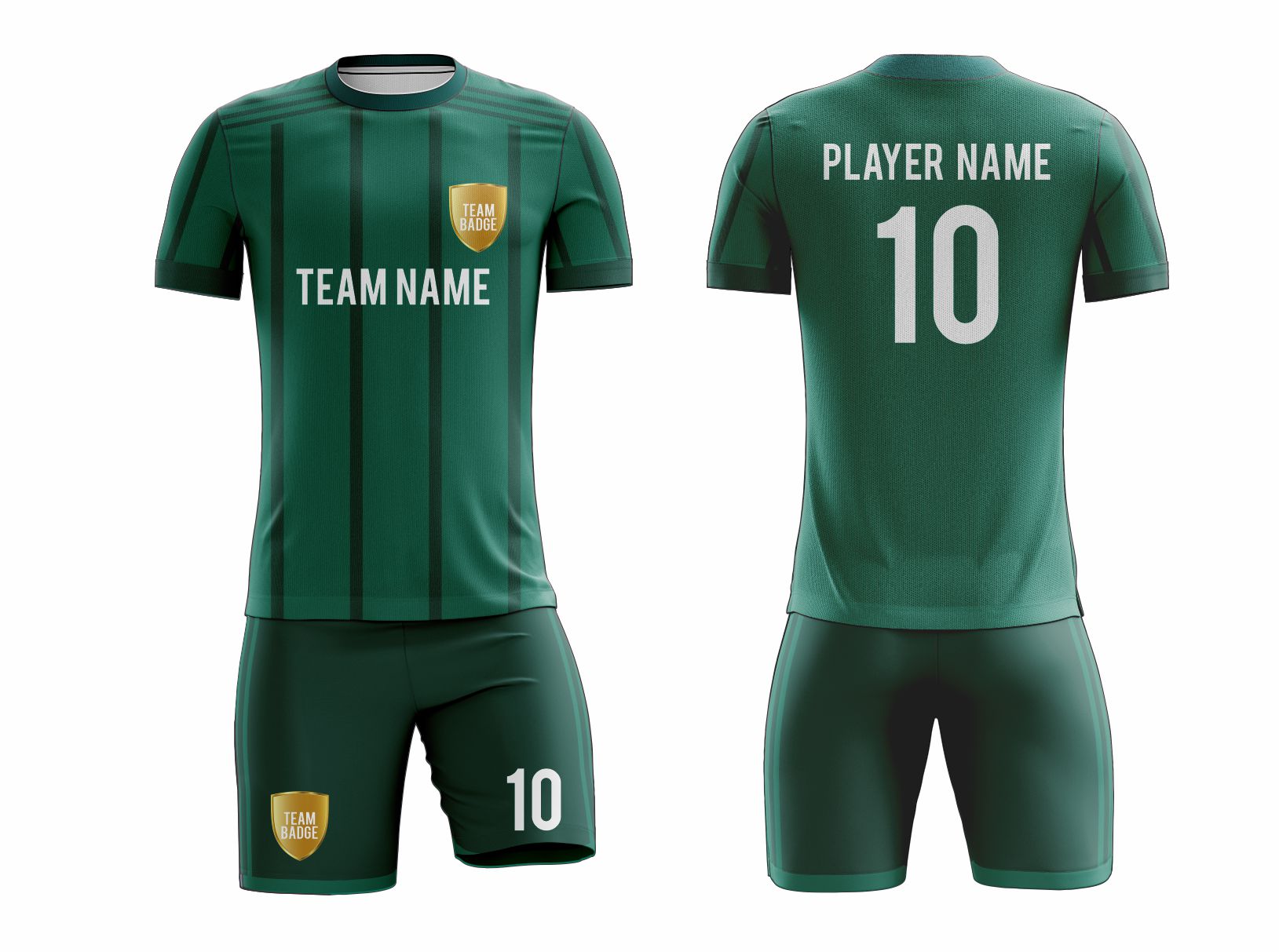 Custom Soccer Uniform 35 – High-Performance Team Jersey & Shorts - Team Concept Sports