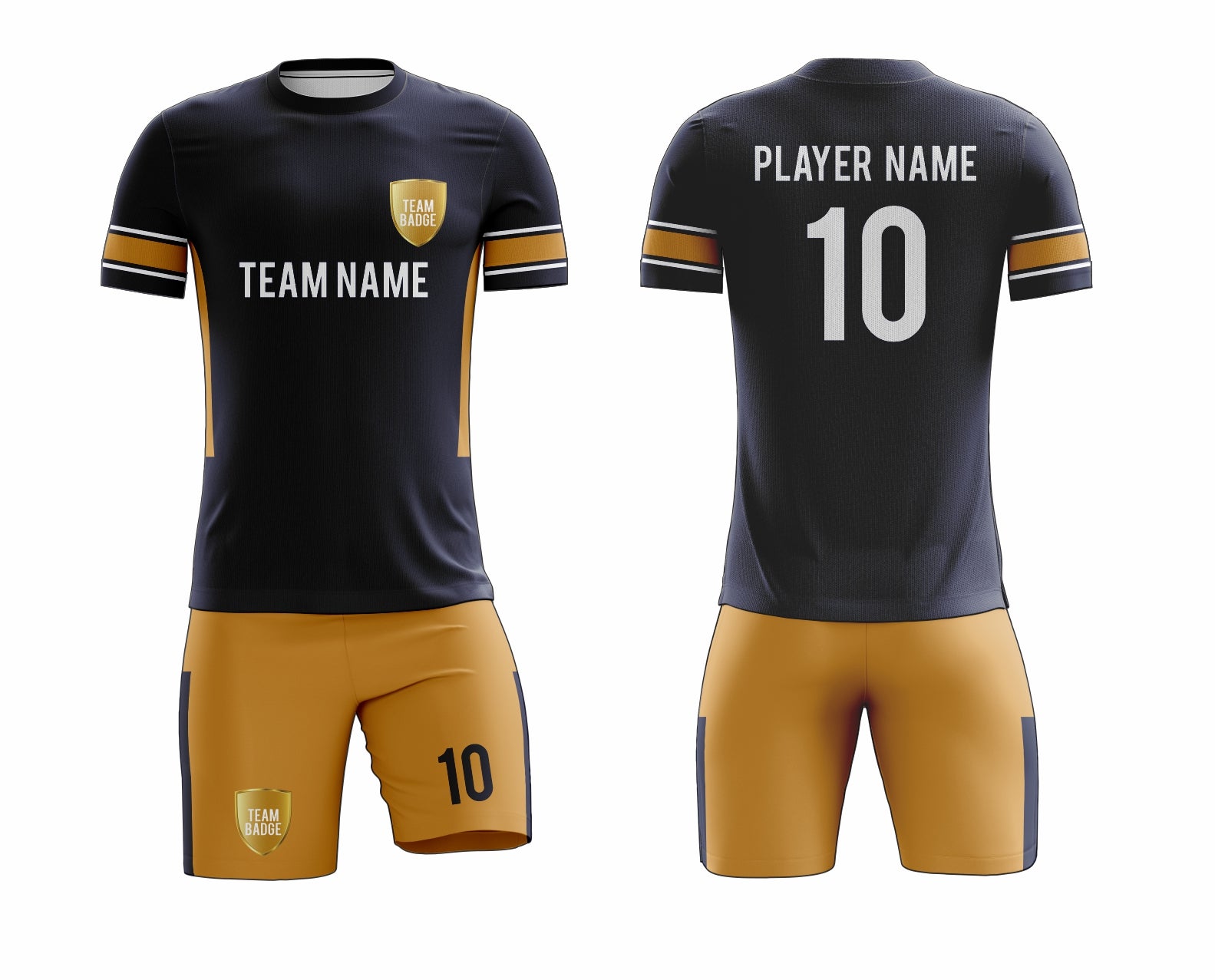 Custom Soccer Uniform 4 – High-Performance Team Jersey & Shorts - Team Concept Sports