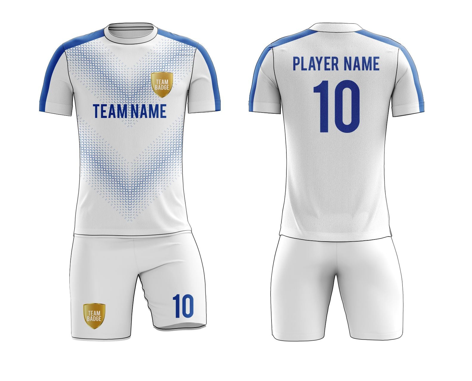 Custom Soccer Uniform 42 – High-Performance Team Jersey & Shorts - Team Concept Sports