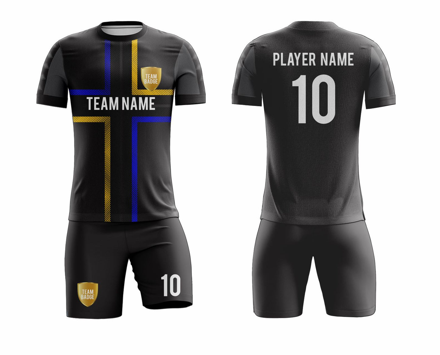 Custom Soccer Uniform 45 – High-Performance Team Jersey & Shorts - Team Concept Sports