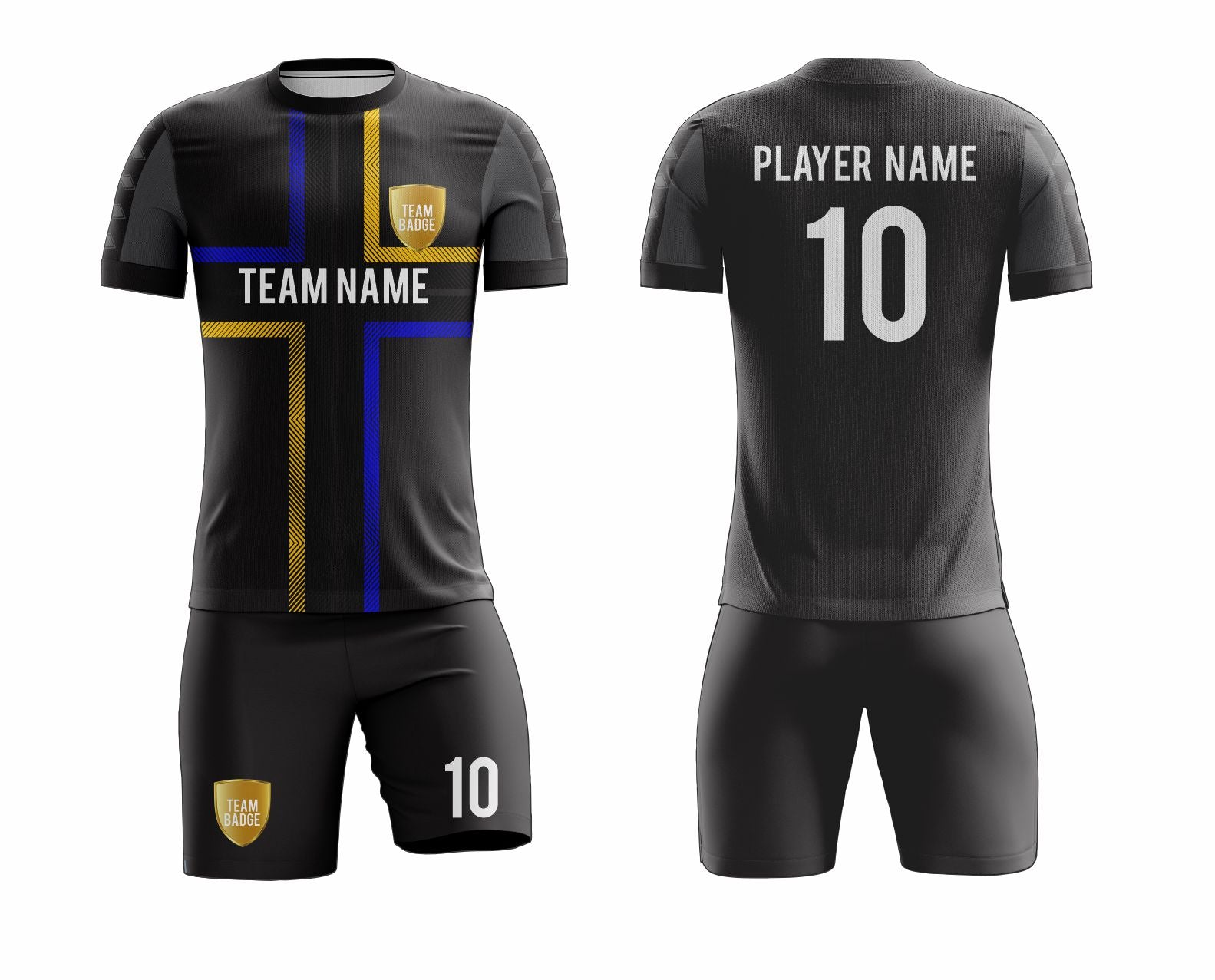 Custom Soccer Uniform 45 – High-Performance Team Jersey & Shorts - Team Concept Sports