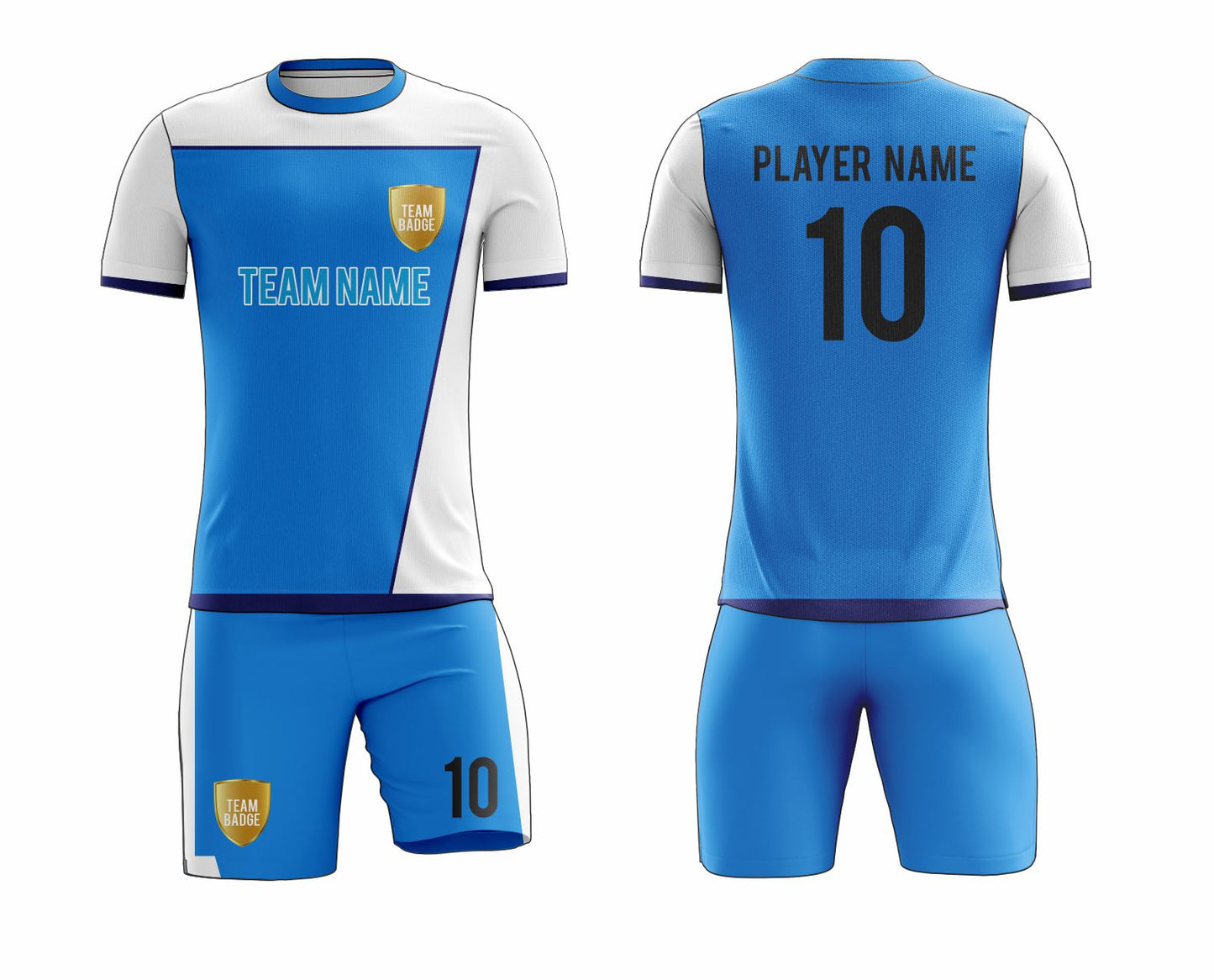 Custom Soccer Uniform 47 – High-Performance Team Jersey & Shorts - Team Concept Sports