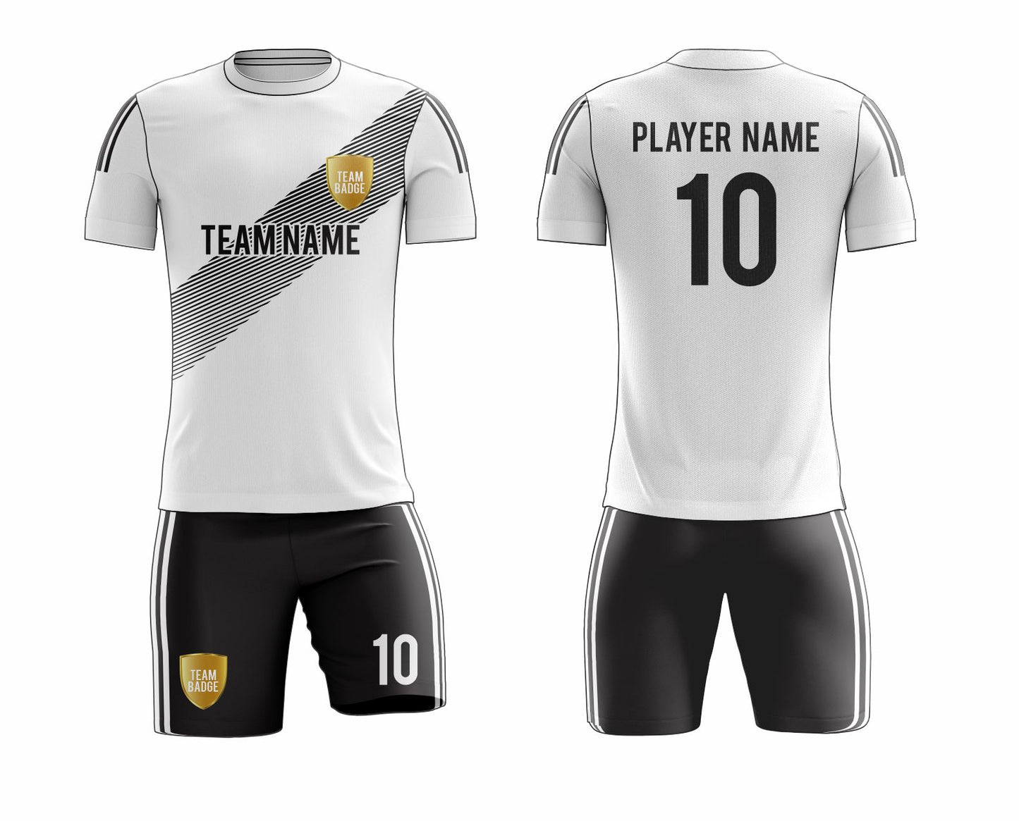 Custom Soccer Uniform 51 – High-Performance Team Jersey & Shorts - Team Concept Sports